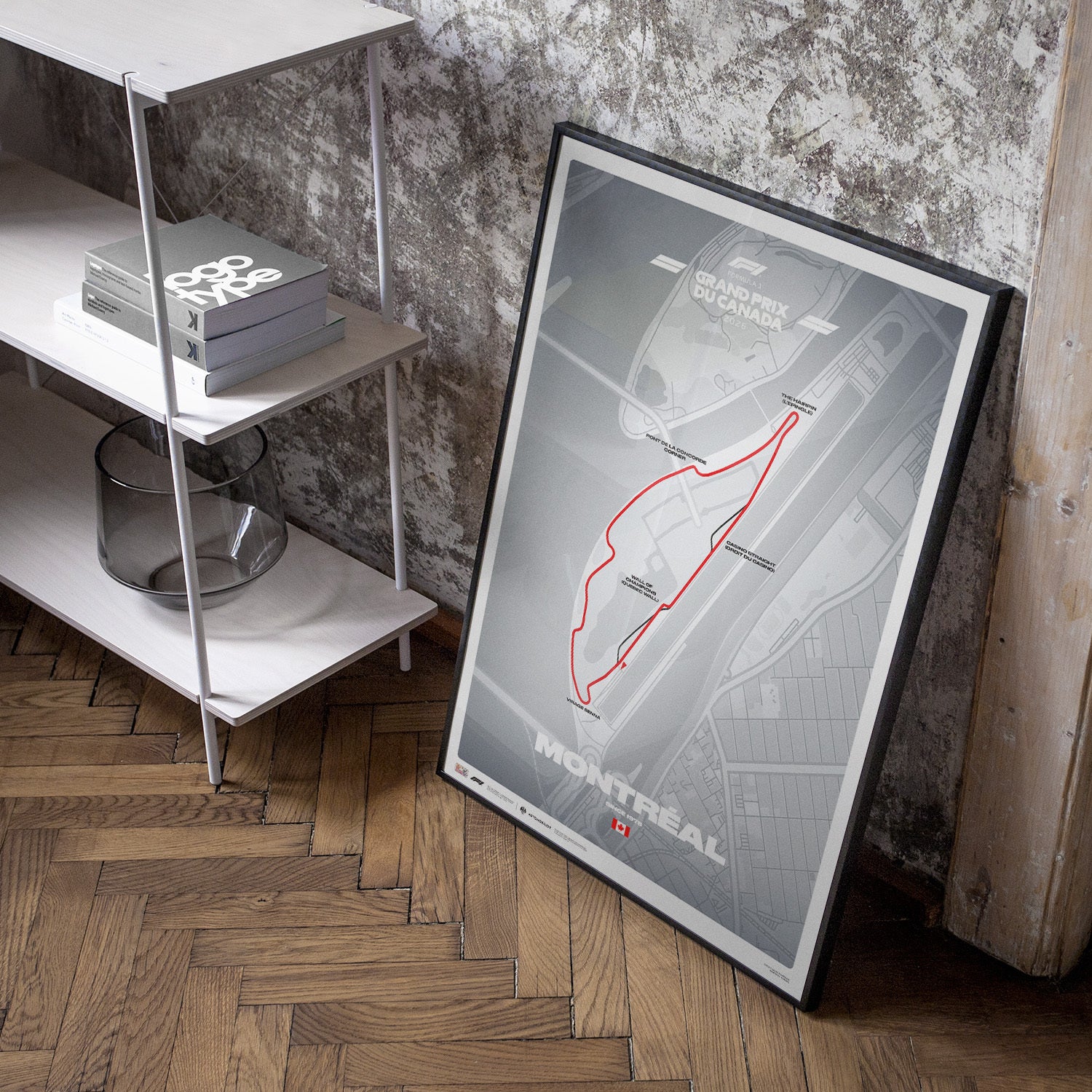 FORMULA 1 GRAND PRIX DU CANADA 2026 | Circuit Gilles Villeneuve | Track Poster