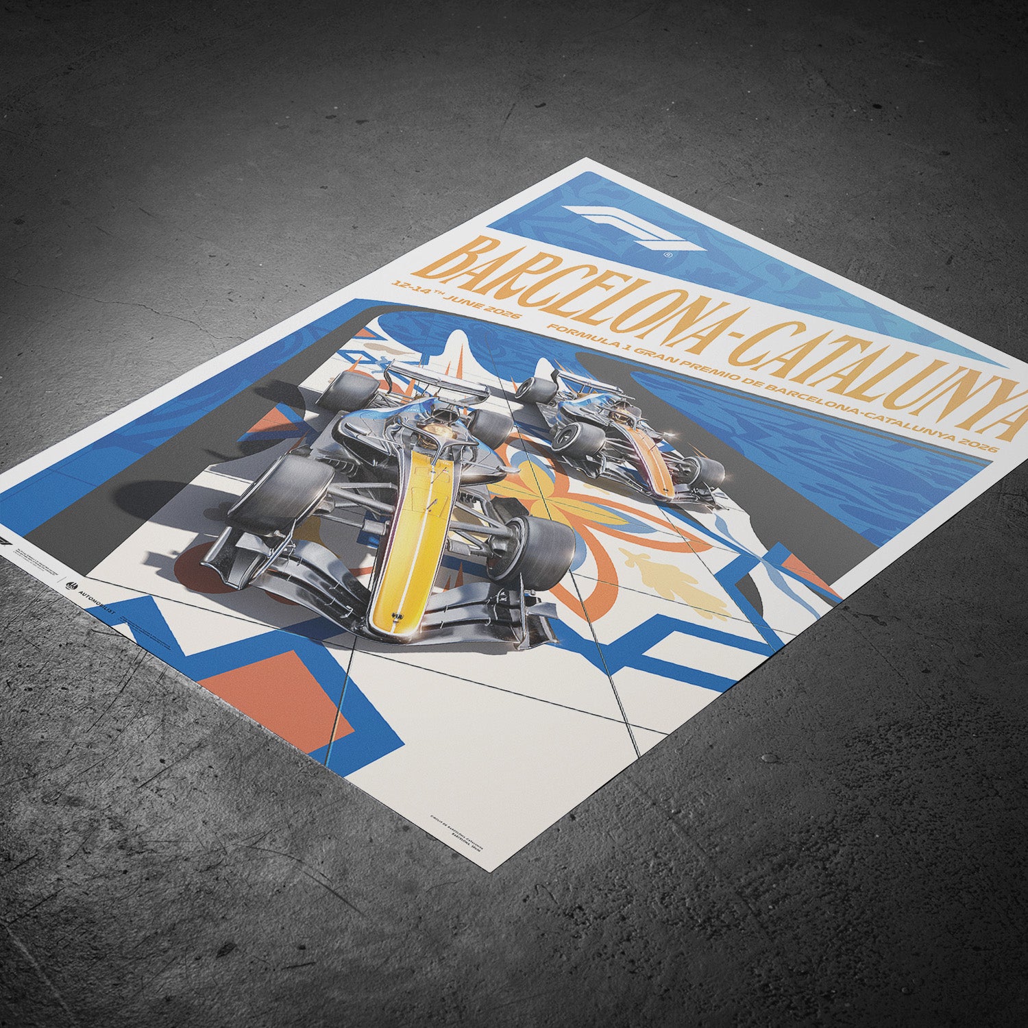 FORMULA 1 GRAN PREMIO DE BARCELONA-CATALUNYA 2026 | Official Event Poster