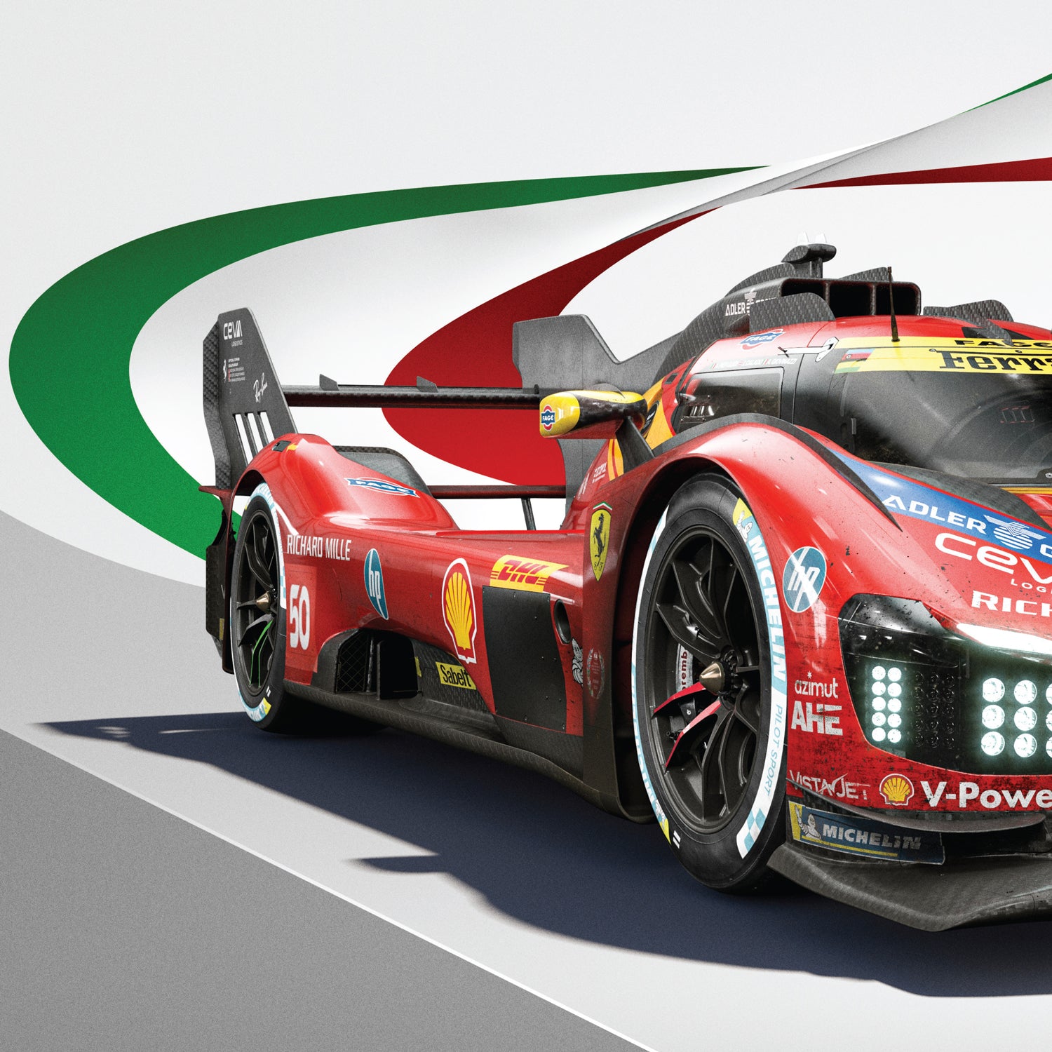 Ferrari 499P | 24 Hours of Le Mans 2026 | Official Poster