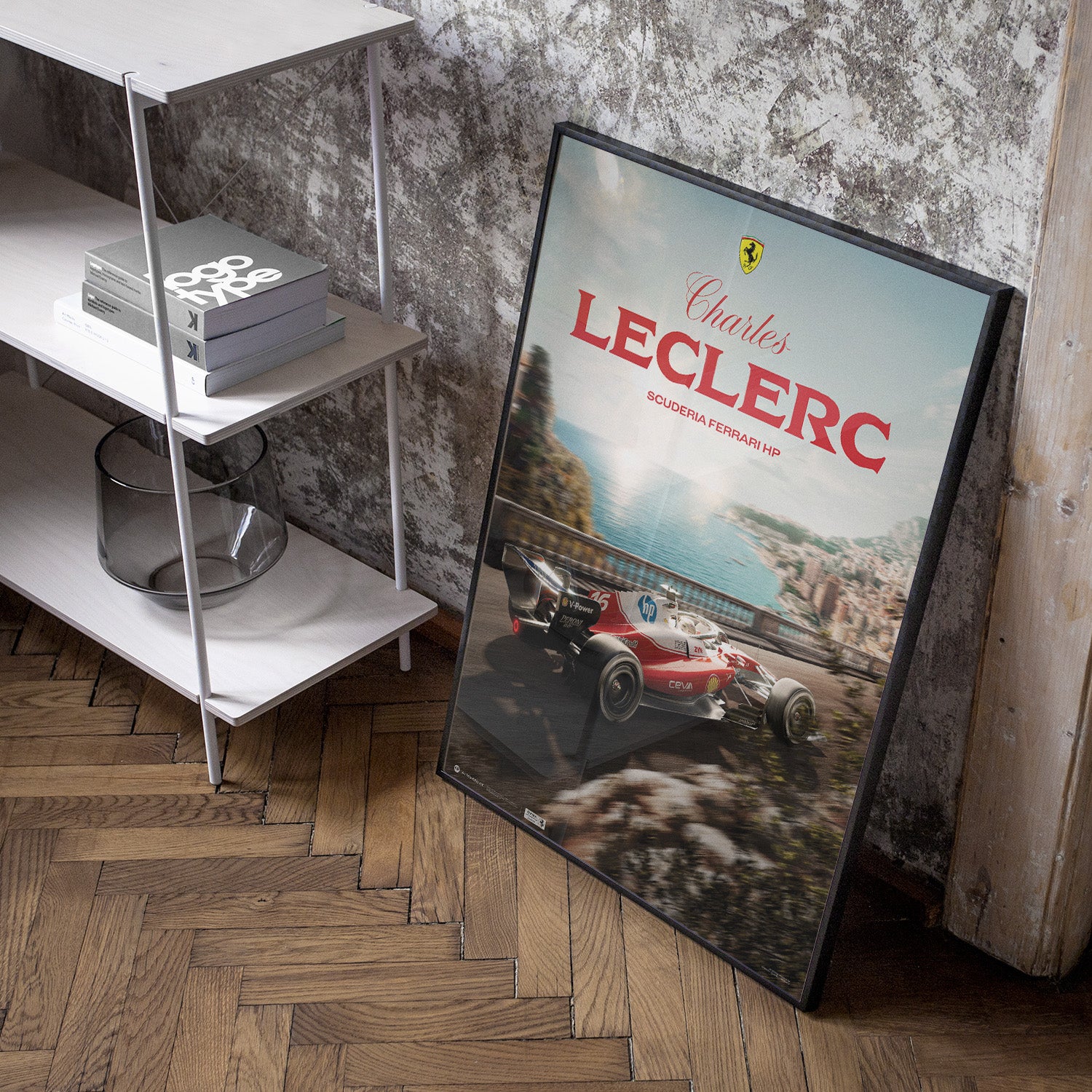 Scuderia Ferrari HP | Charles Leclerc | Monaco 2026 | Official Poster