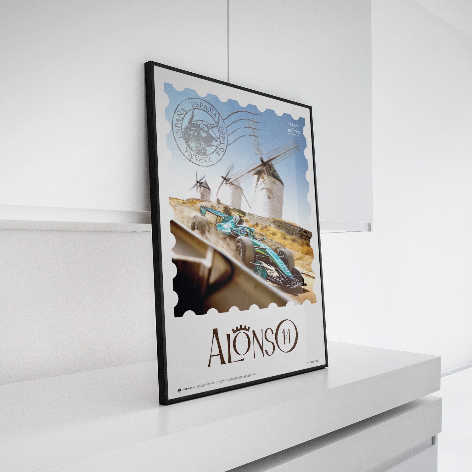 Aston Martin Aramco Formula One Team | Fernando Alonso Spain 2026 | Official Poster