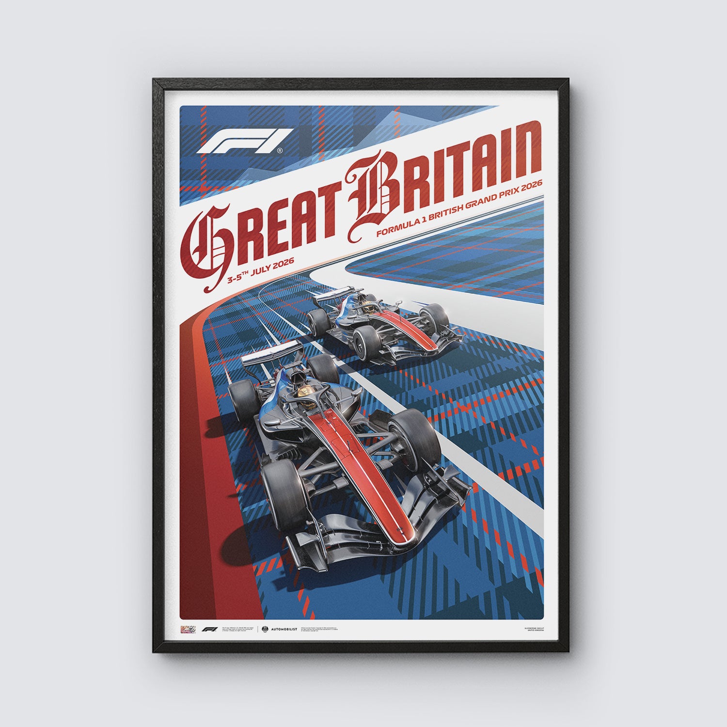 FORMULA 1 BRITISH GRAND PRIX 2026 | Official Event Poster