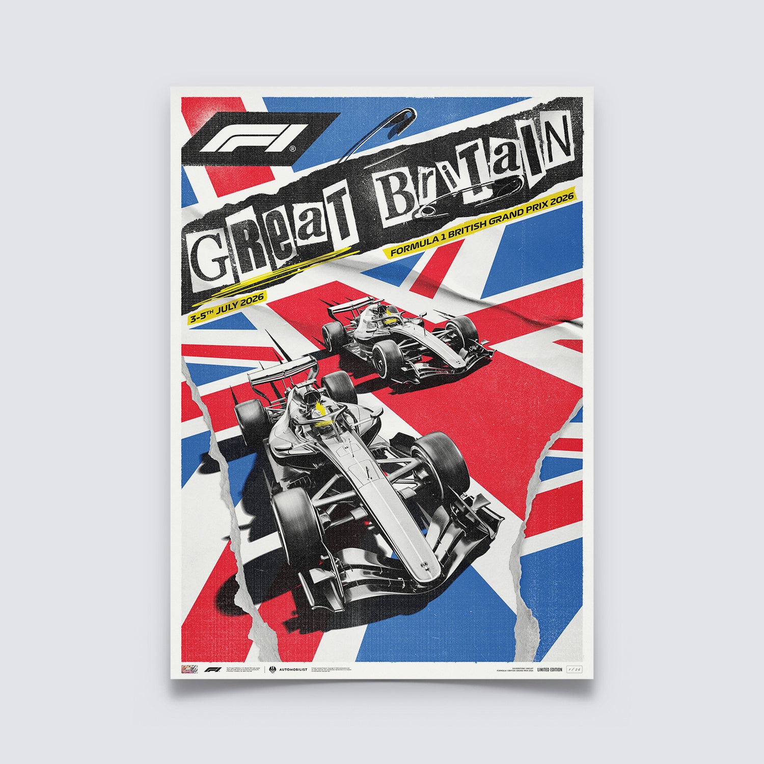 FORMULA 1 BRITISH GRAND PRIX 2026 | Exclusive Event Poster