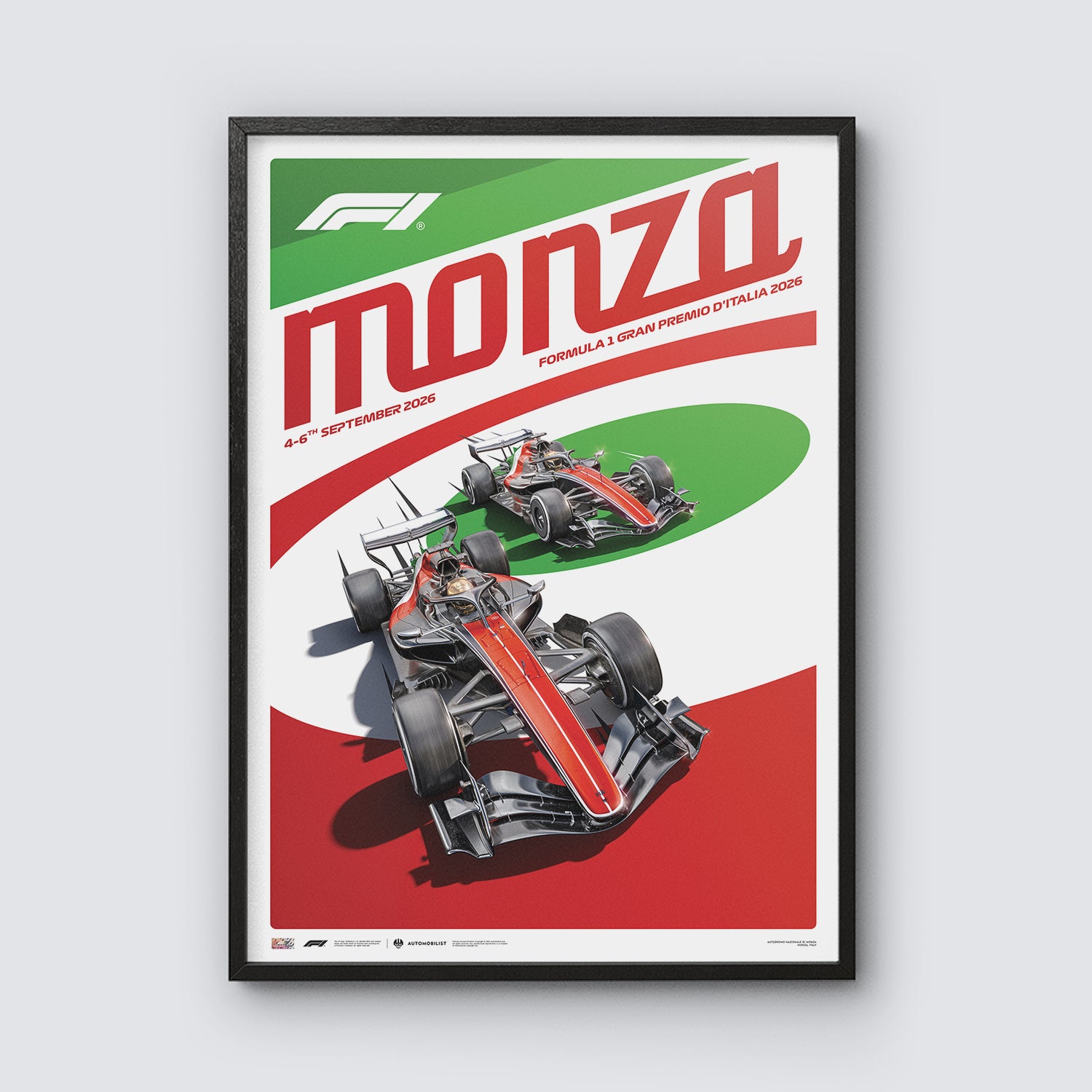 FORMULA 1 GRAN PREMIO D’ITALIA 2026 | Official Poster