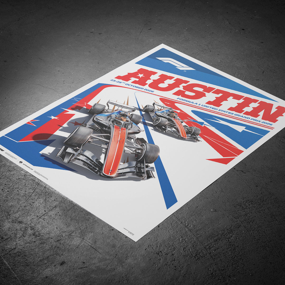 FORMULA 1 UNITED STATES GRAND PRIX 2026 | Official Event Poster