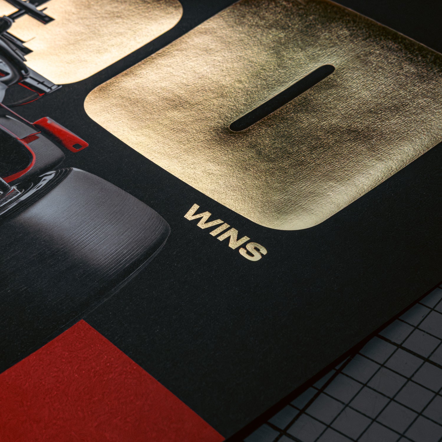 Scuderia Ferrari HP | 250 Grand Prix Wins | Official Poster (TRACKSIDE)