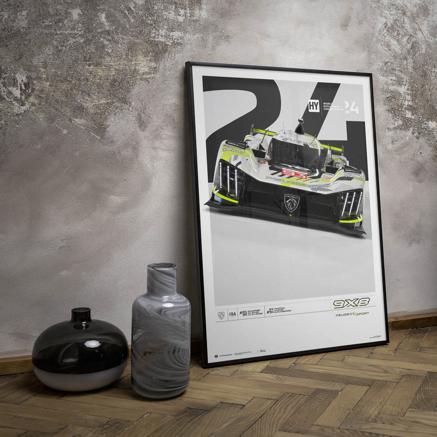 Peugeot 9X8 | 2024 World Endurance Championship | Peugeot Poster