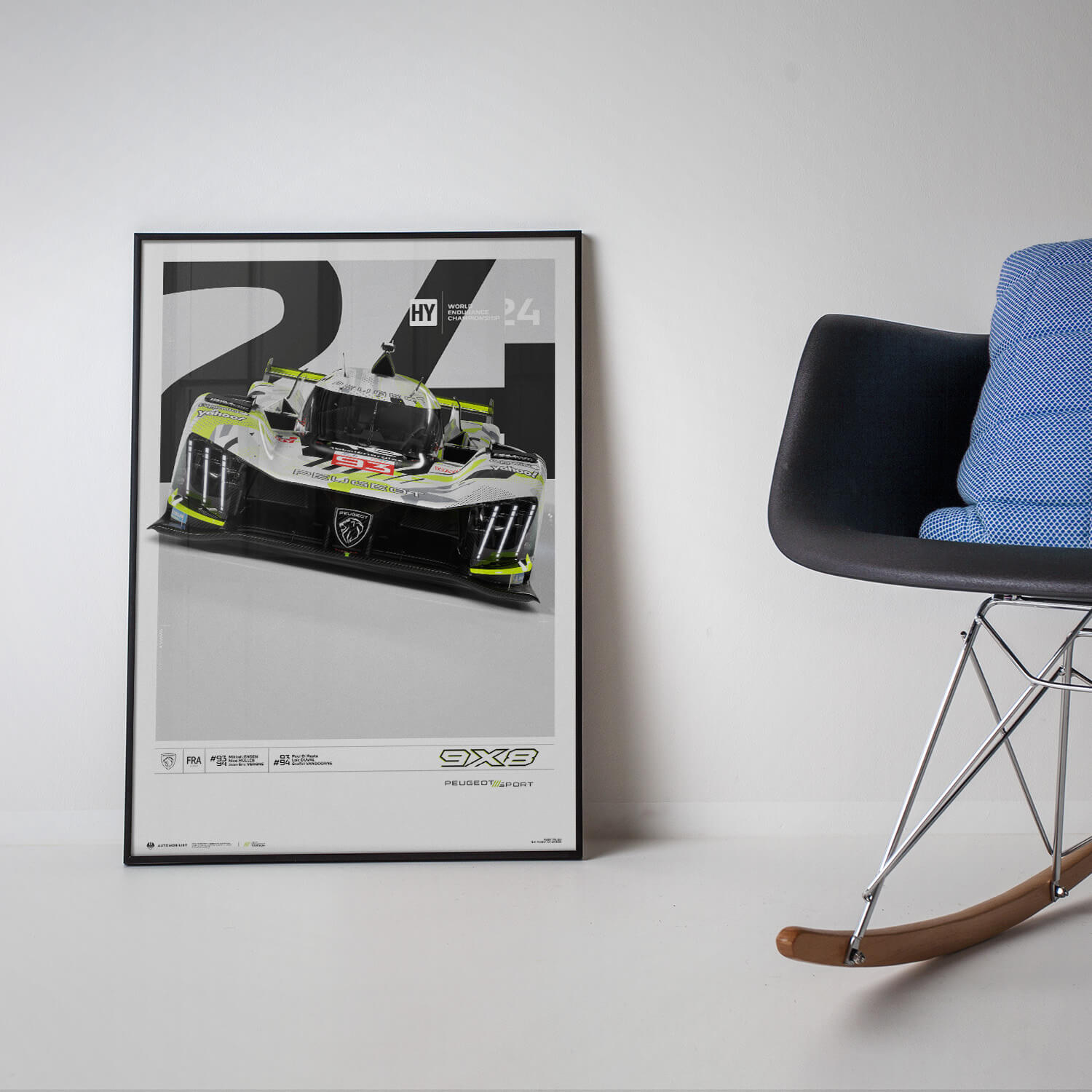 Peugeot 9X8 | 2024 World Endurance Championship | Peugeot Poster