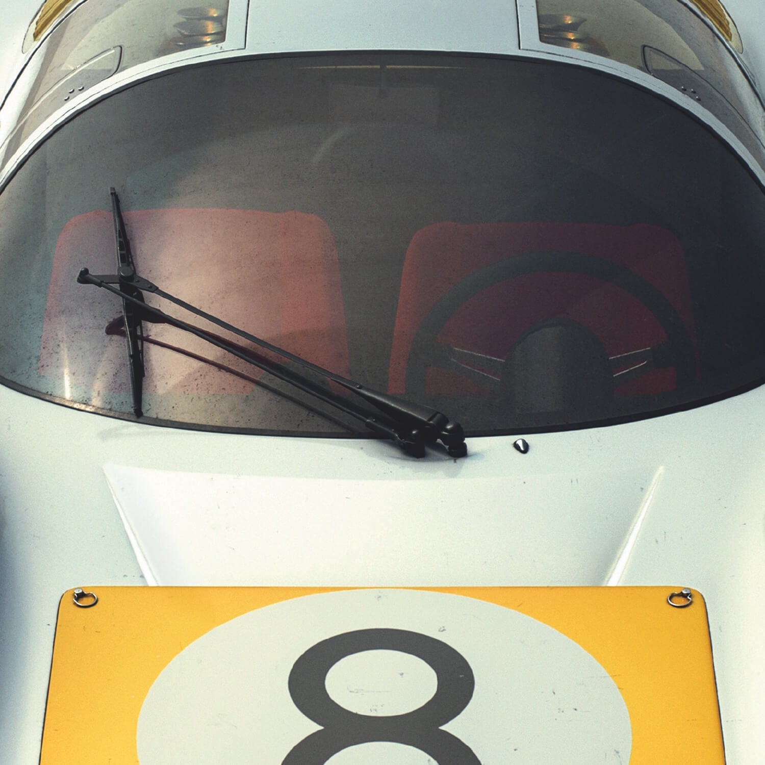 Porsche 906 | 1967 Japanese GP White | Porsche Poster
