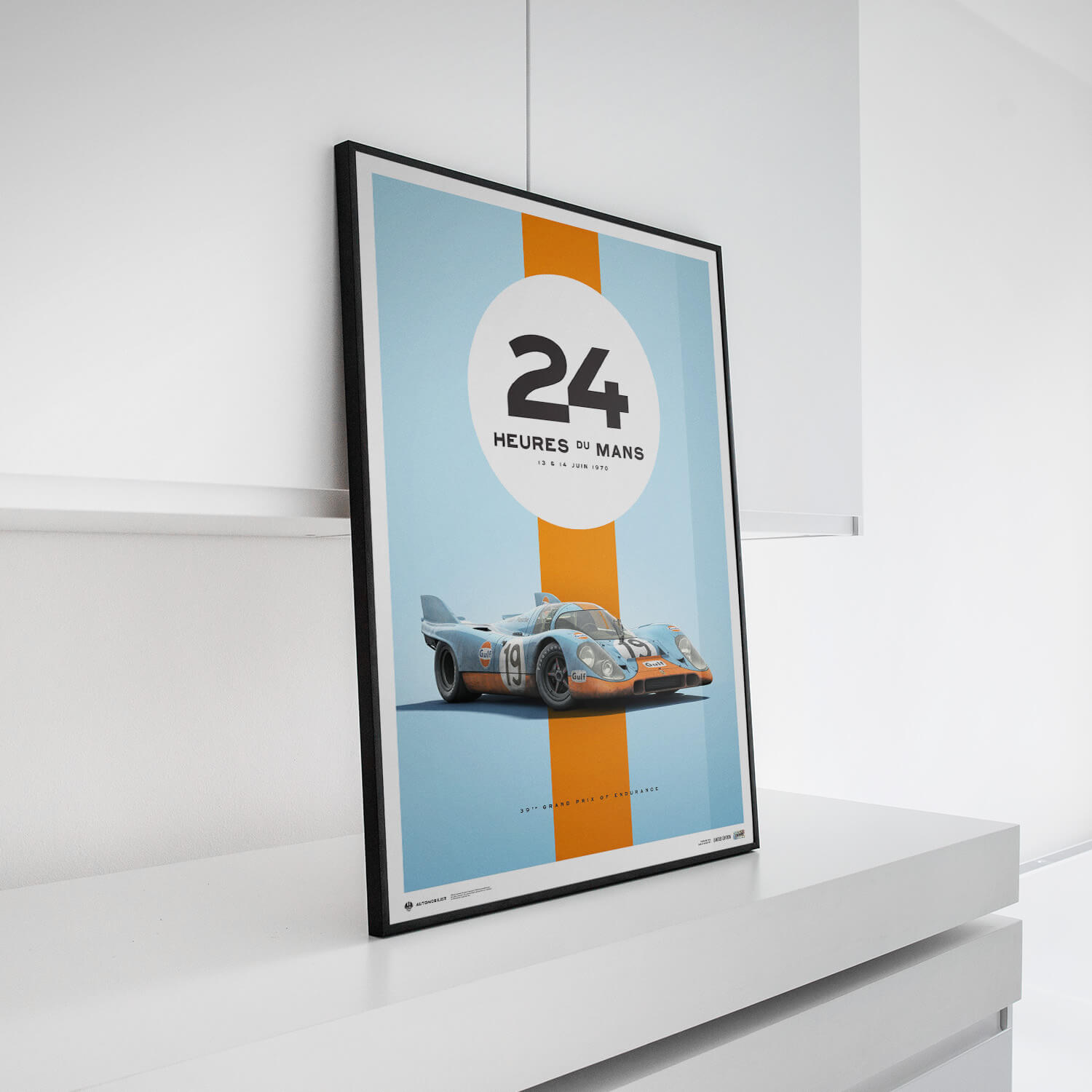 Porsche 917 | Gulf | 24h Heures du Mans Poster