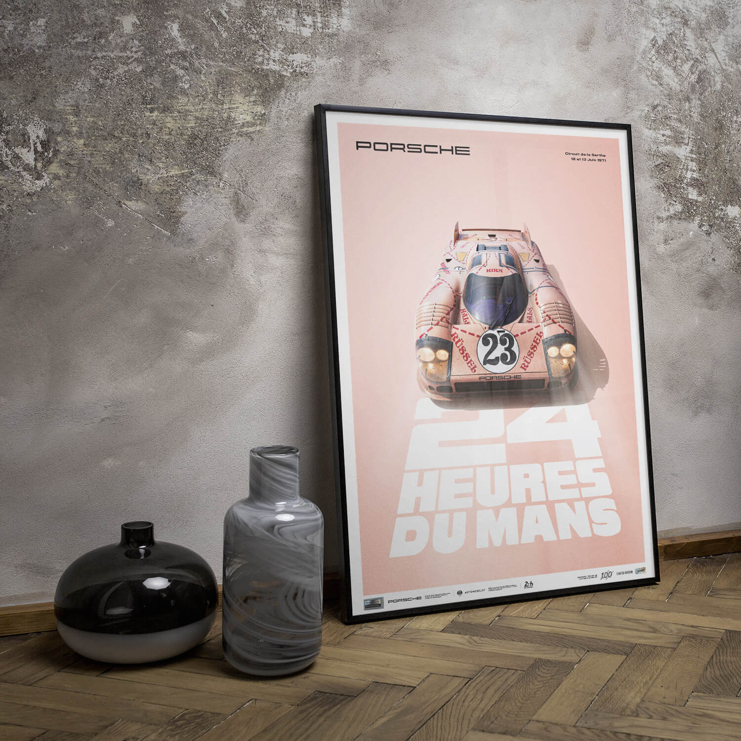 Porsche 917/20 | 1971 Pink Pig | 24h Heures du Mans Poster