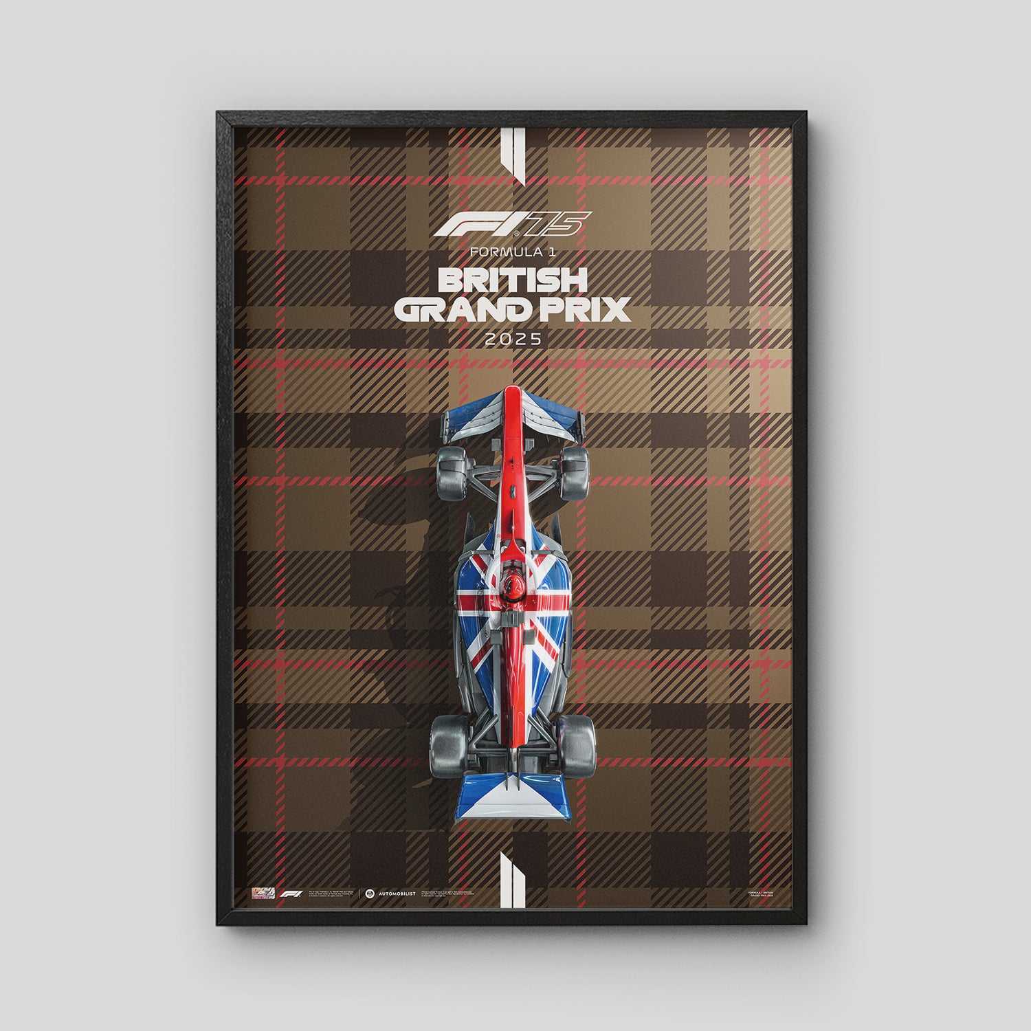 FORMULA 1 BRITISH GRAND PRIX 2025 | Official Event Poster