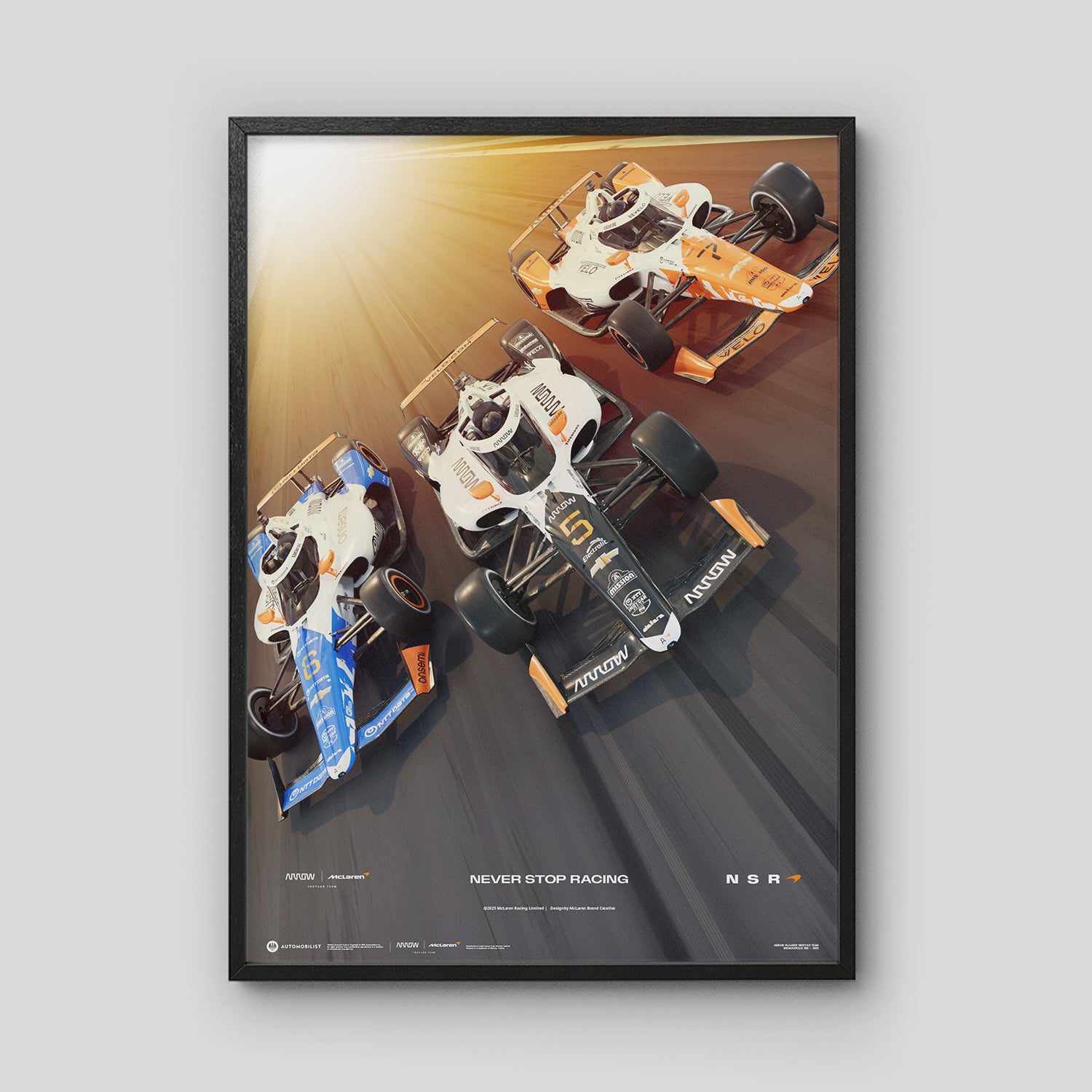 Arrow McLaren | Indy 500 2025 Poster