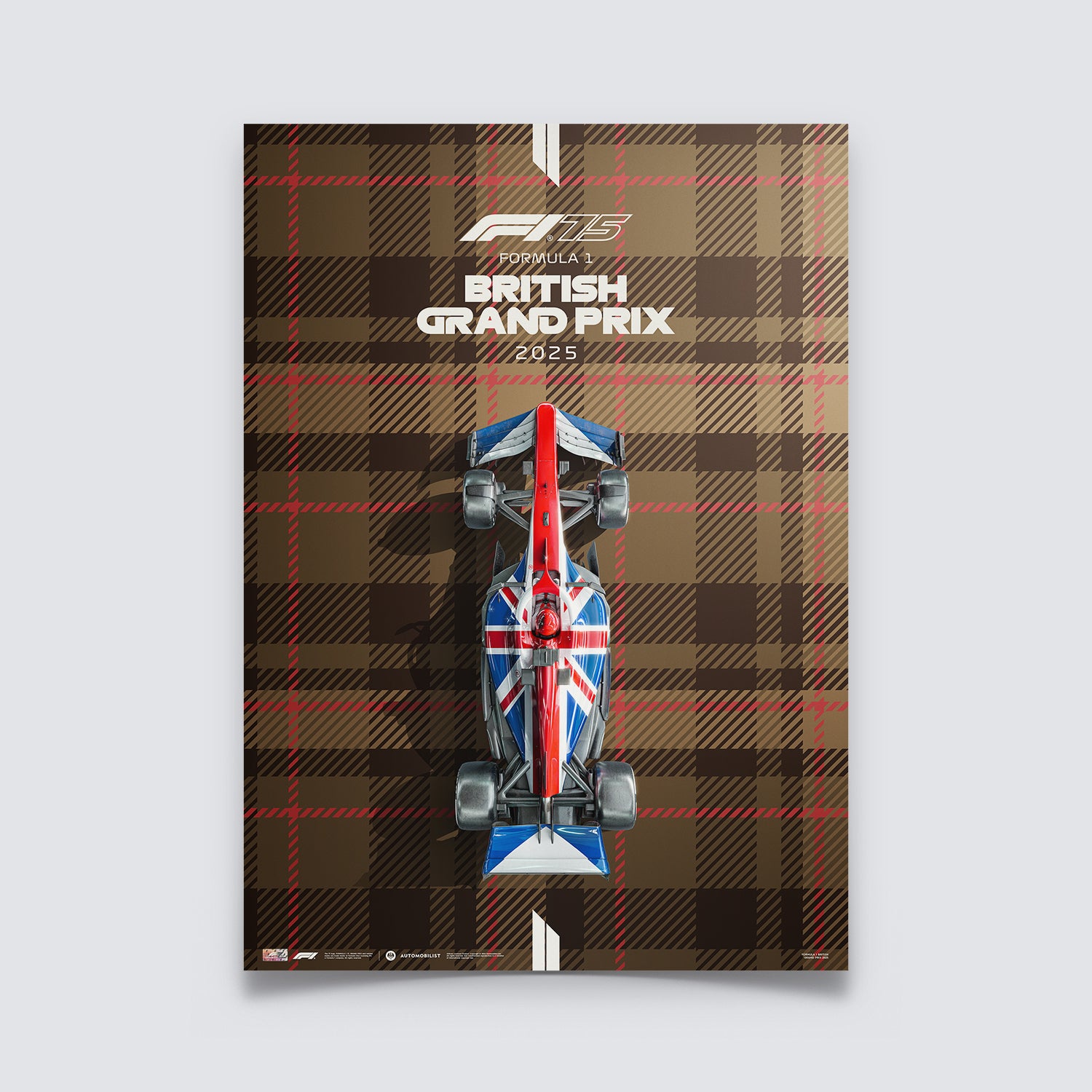 FORMULA 1 BRITISH GRAND PRIX 2025 | Official Event Poster