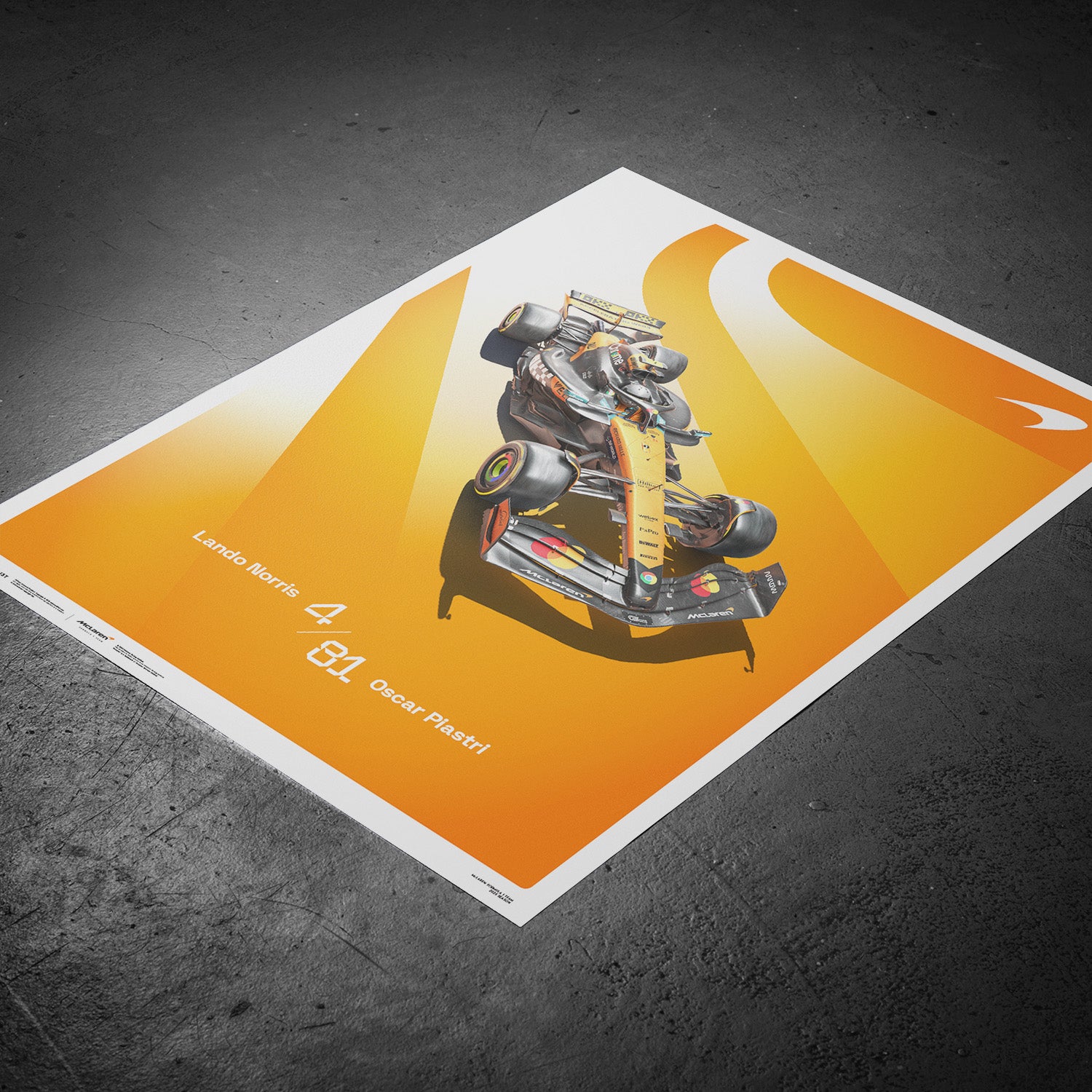 McLaren Formula 1 Team | MCL39 2025 | Official Poster