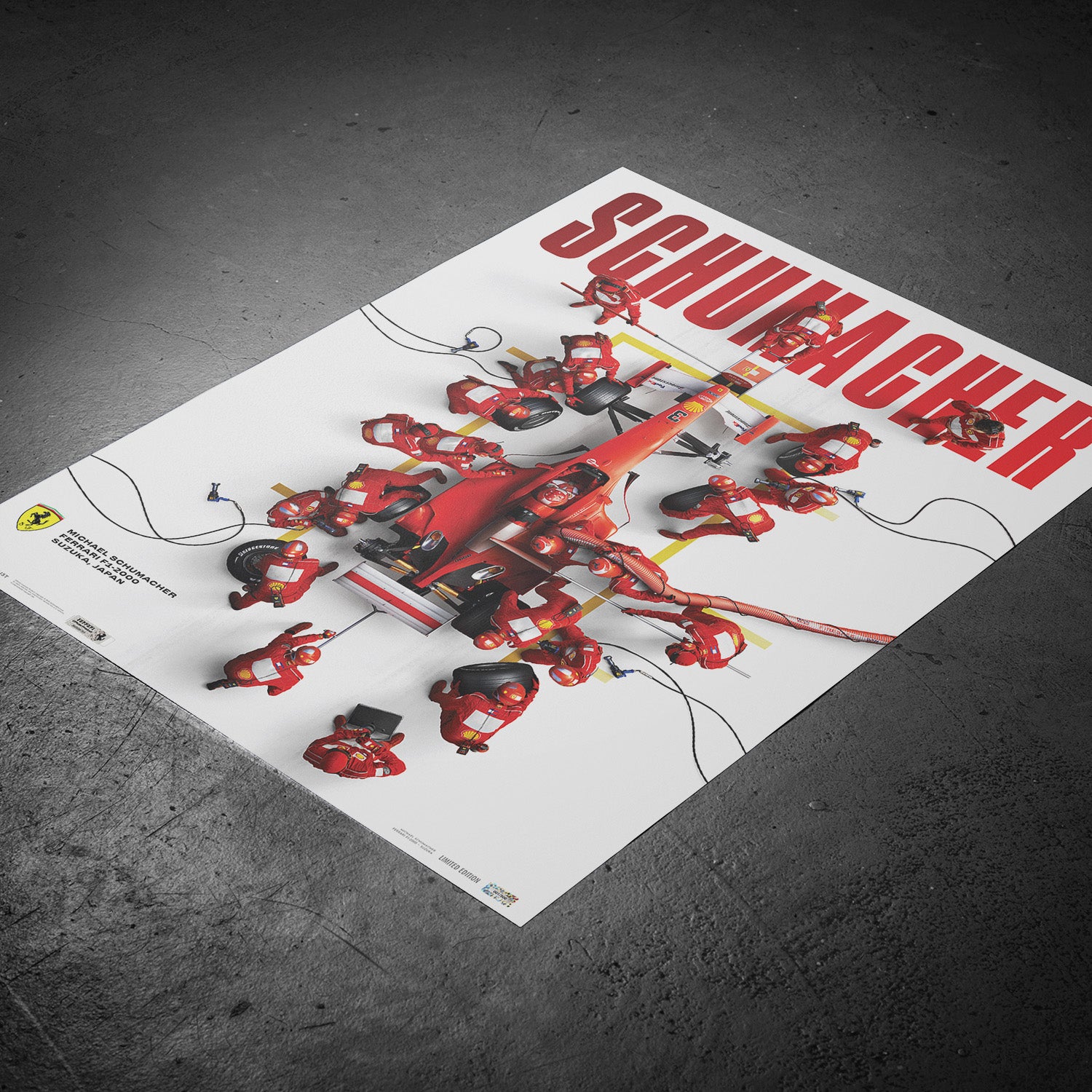 Ferrari F1-2000 Pit Stop - Michael Schumacher Japanese GP 2000 | Collector’s Edition