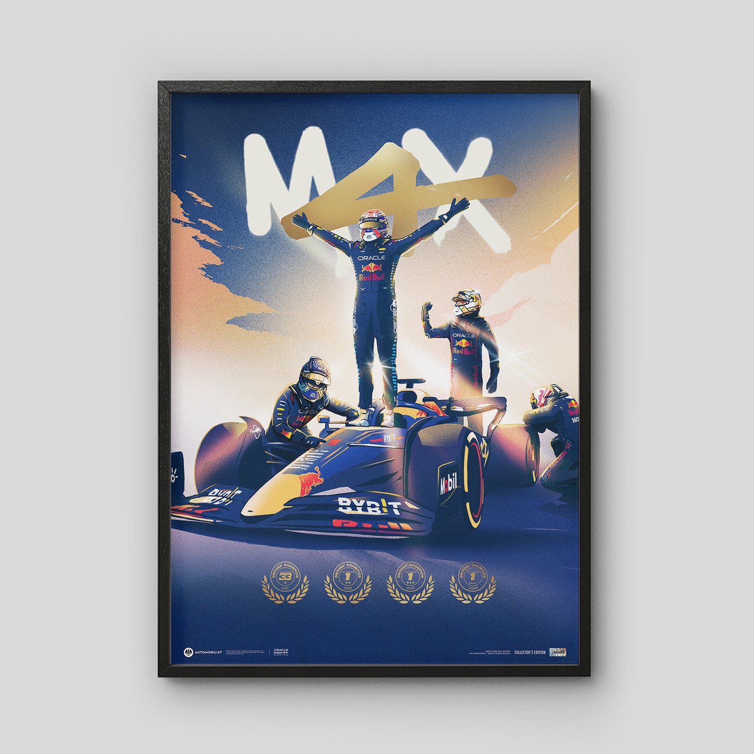 Oracle Red Bull Racing - Max Verstappen - Champion du monde des pilotes F1® 2023 | Edition collector