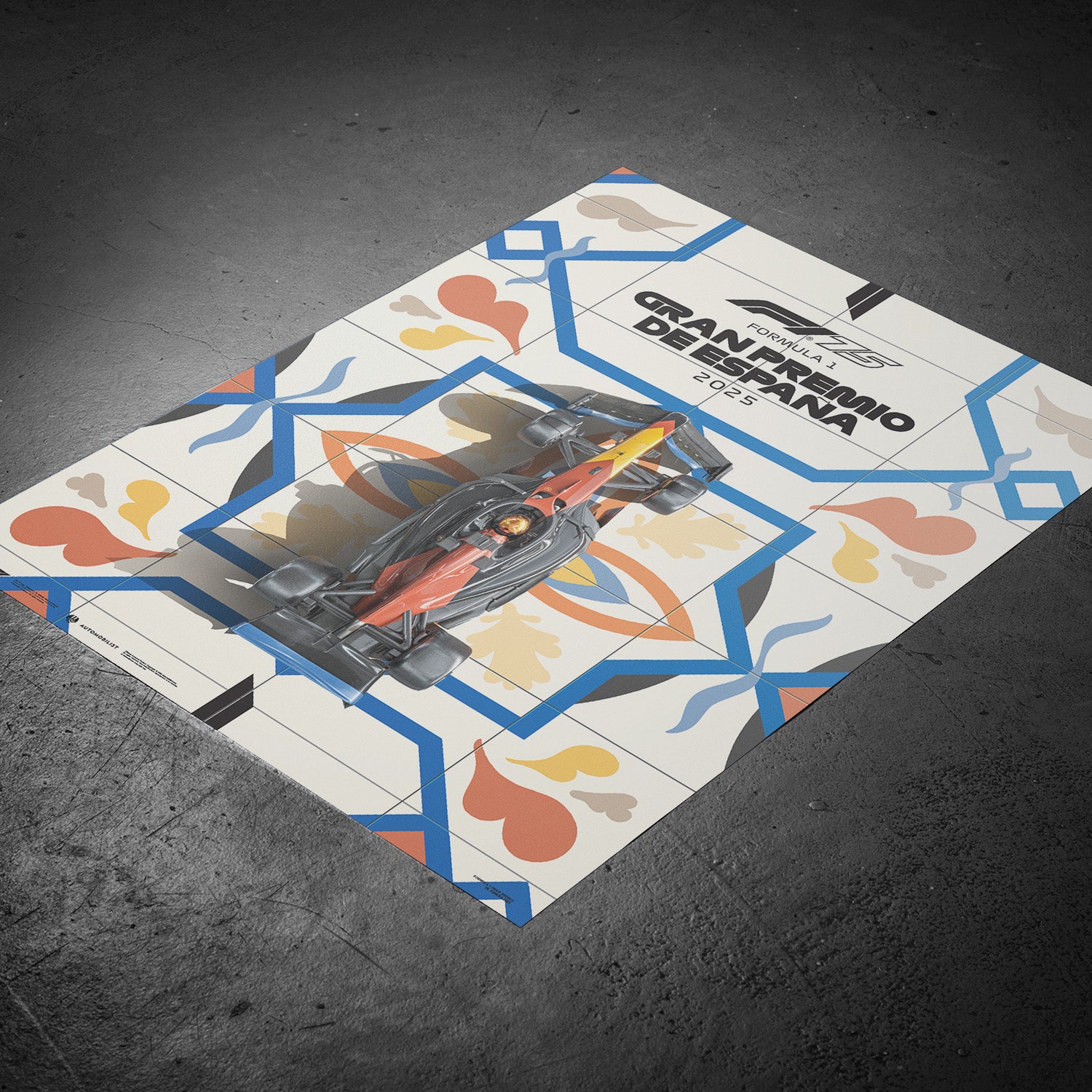 FORMULA 1 GRAN PREMIO DE ESPAÑA 2025 | Official Event Poster