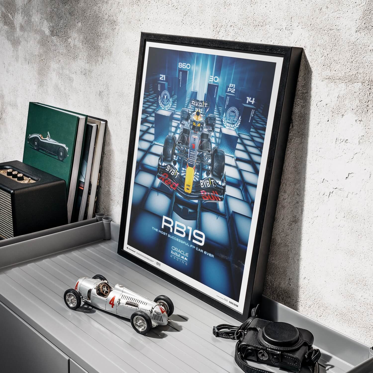 Oracle Red Bull Racing RB19 | 2023 The Most Successful F1® Car Ever | Red Bull Poster