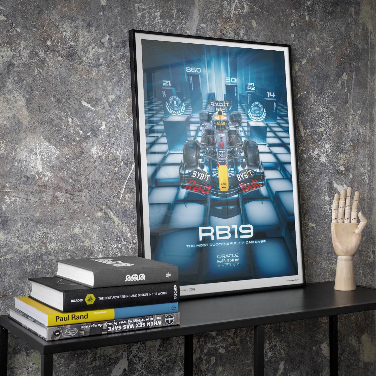 Oracle Red Bull Racing RB19 | 2023 The Most Successful F1® Car Ever | Red Bull Poster