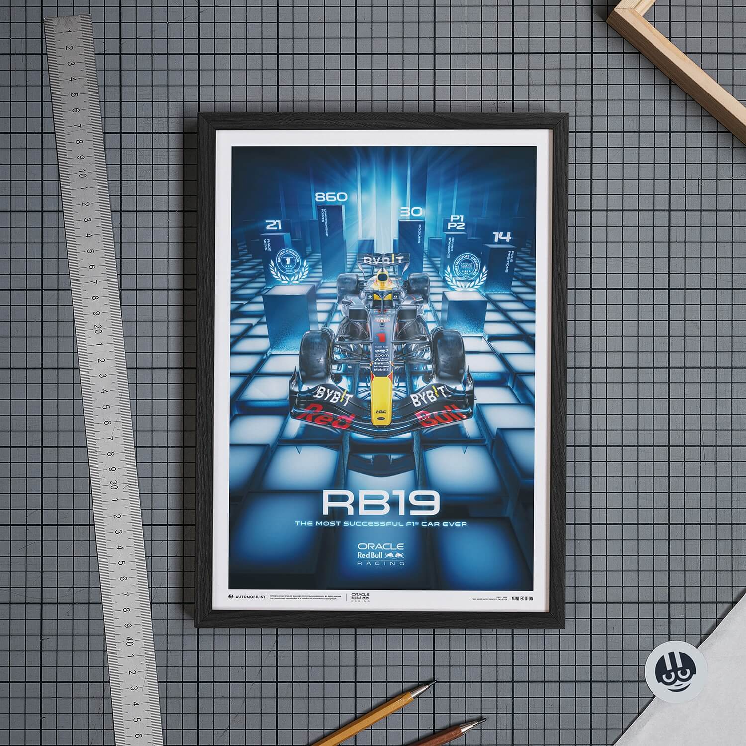 Oracle Red Bull Racing RB19 | 2023 The Most Successful F1® Car Ever | Red Bull Poster