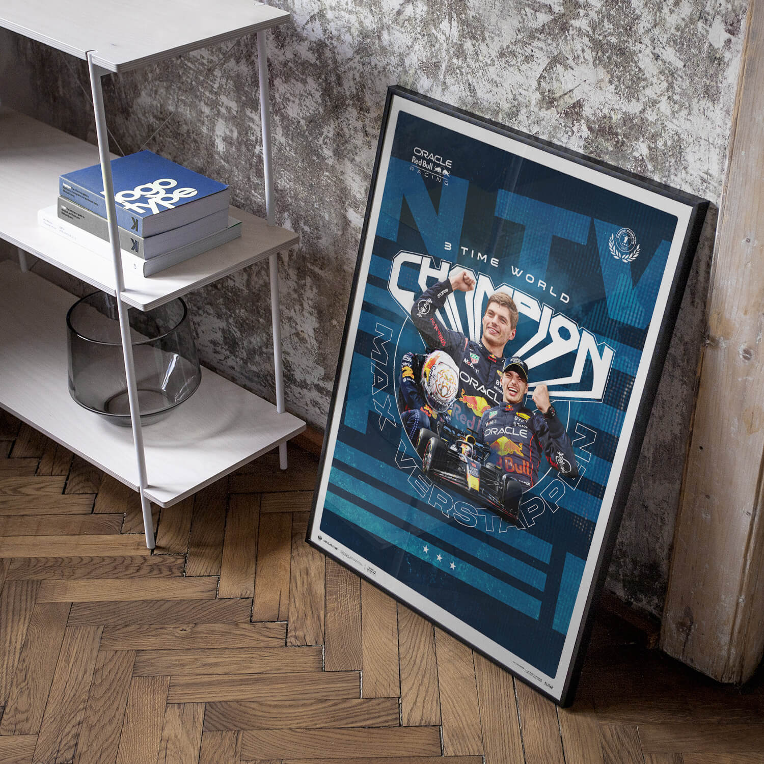 Max Verstappen | 2023 F1® World Drivers' Champion | Oracle Red Bull Racing Poster