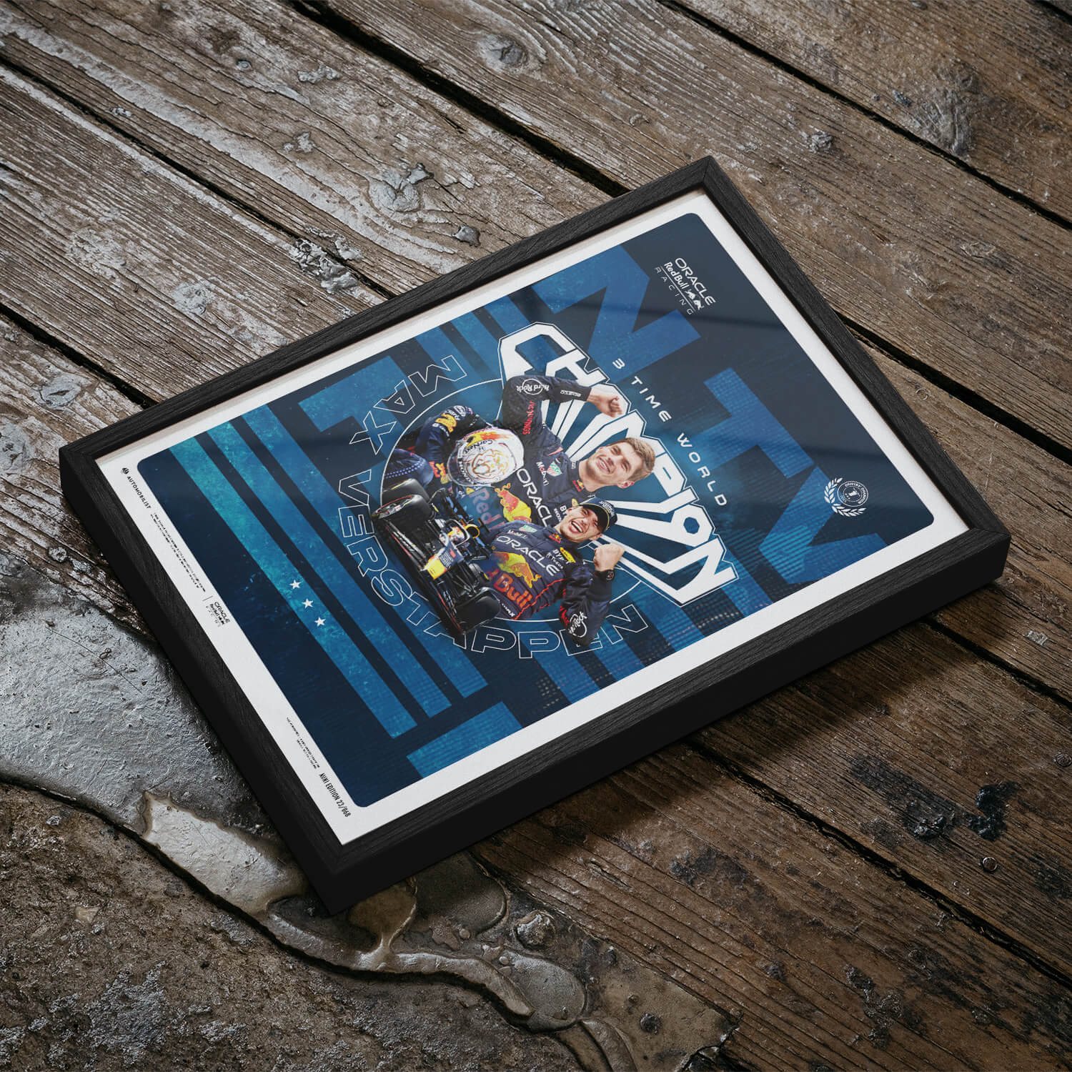 Max Verstappen | 2023 F1® World Drivers' Champion | Oracle Red Bull Racing Poster