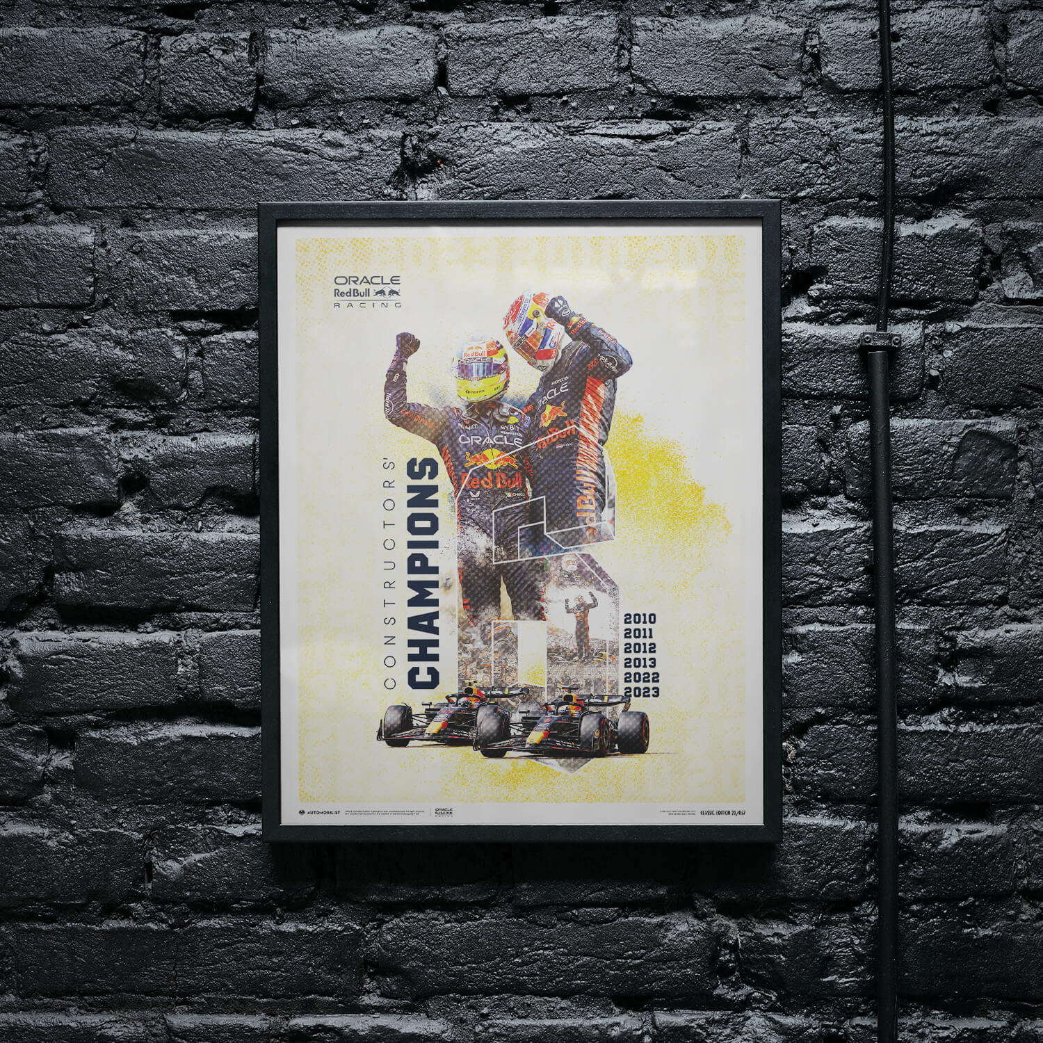 Oracle Red Bull Racing | 2023 F1® World Constructors' Champions | Red Bull Poster