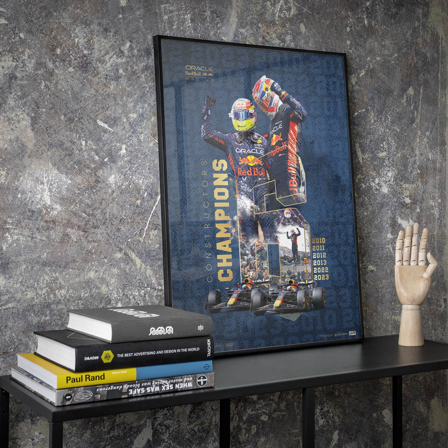 Oracle Red Bull Racing | 2023 F1® World Constructors' Champions | Collector’s Edition Red Bull Poster