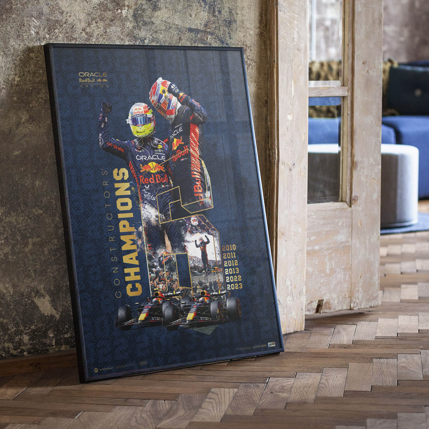 Oracle Red Bull Racing | 2023 F1® World Constructors' Champions | Collector’s Edition Red Bull Poster