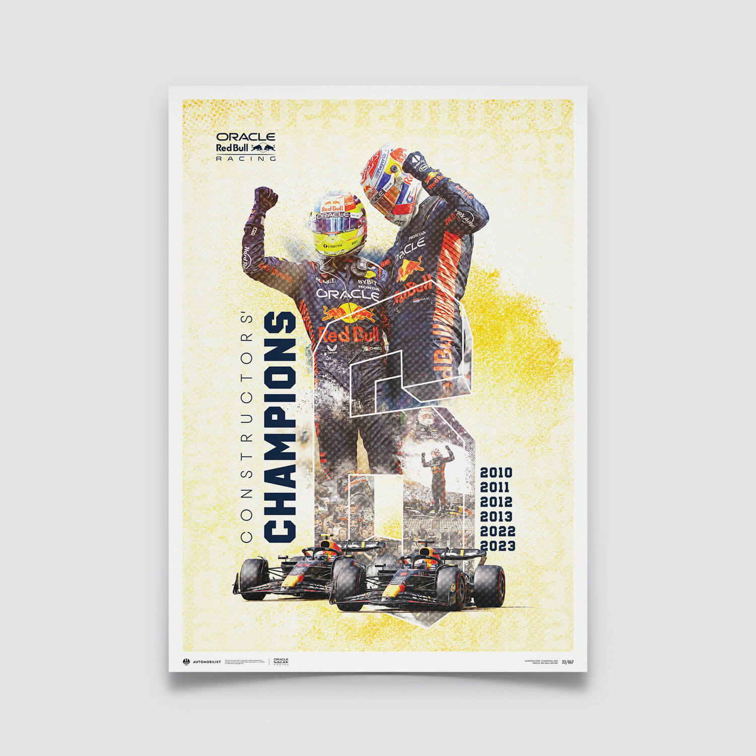Oracle Red Bull Racing | 2023 F1® World Constructors' Champions | Red Bull Poster