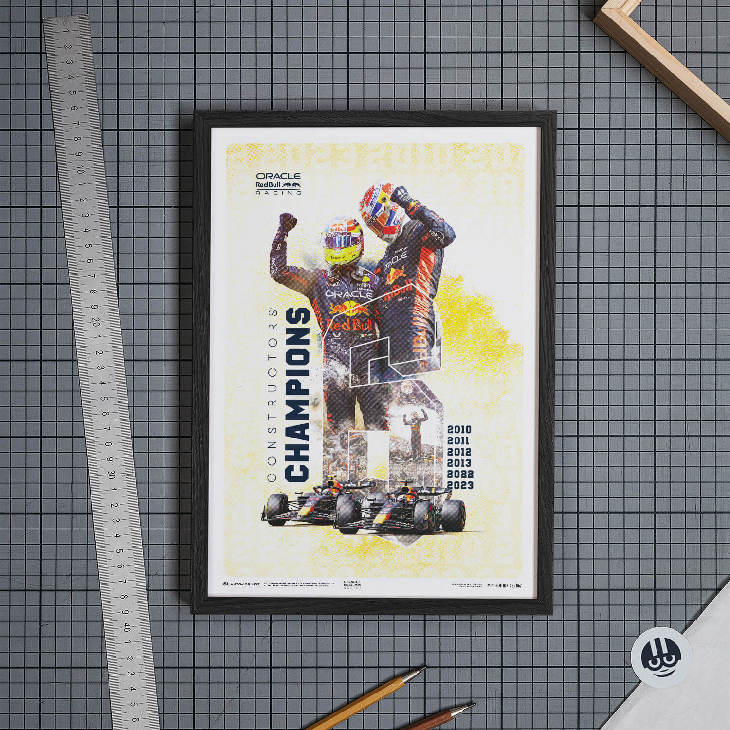 Oracle Red Bull Racing | 2023 F1® World Constructors' Champions | Red Bull Poster