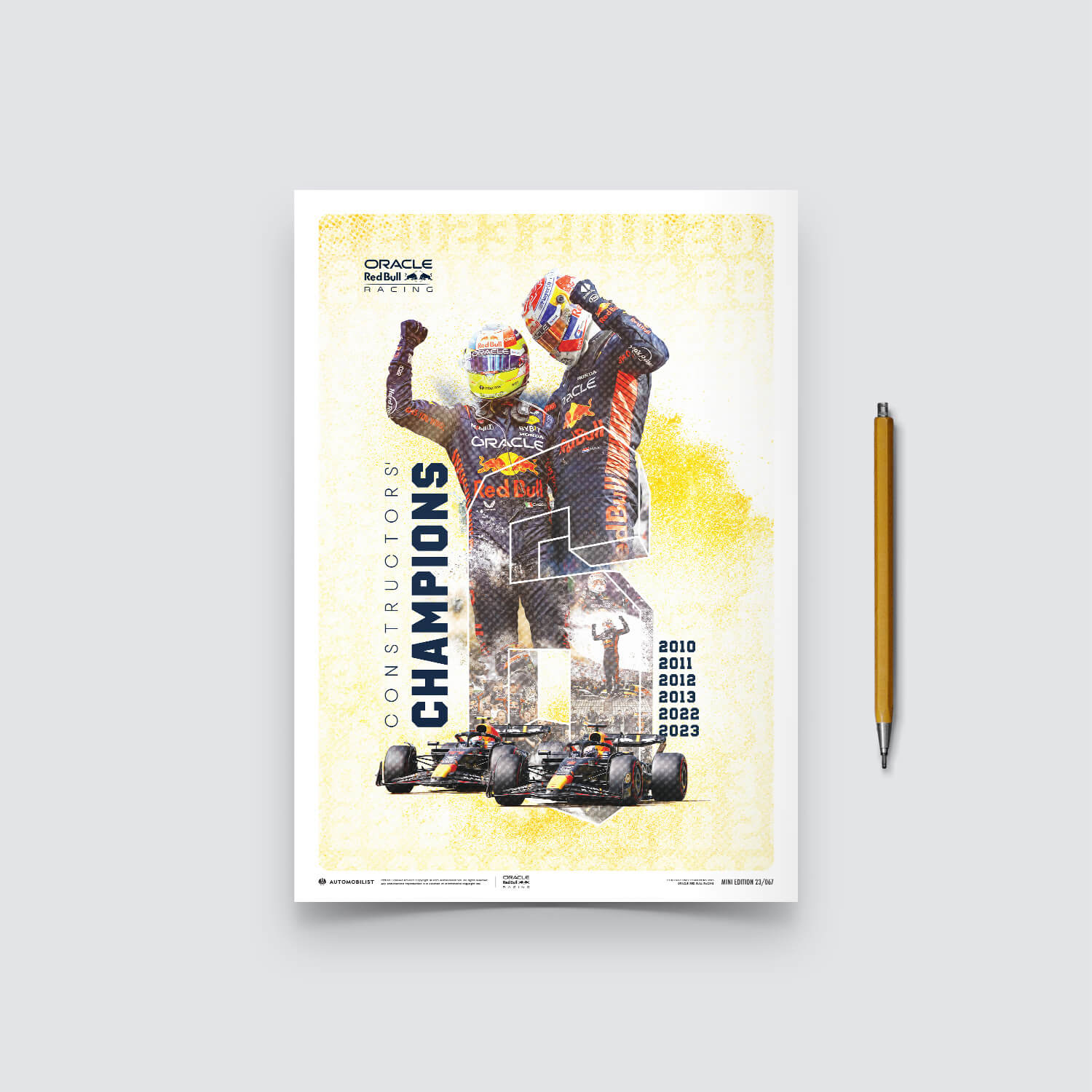 Oracle Red Bull Racing | 2023 F1® World Constructors' Champions | Red Bull Poster
