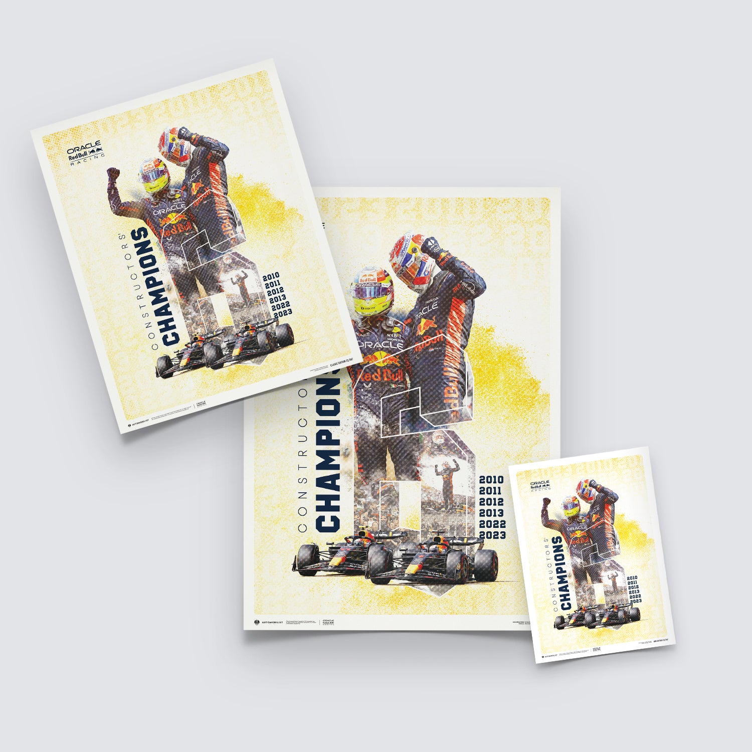 Oracle Red Bull Racing | 2023 F1® World Constructors' Champions | Red Bull Poster