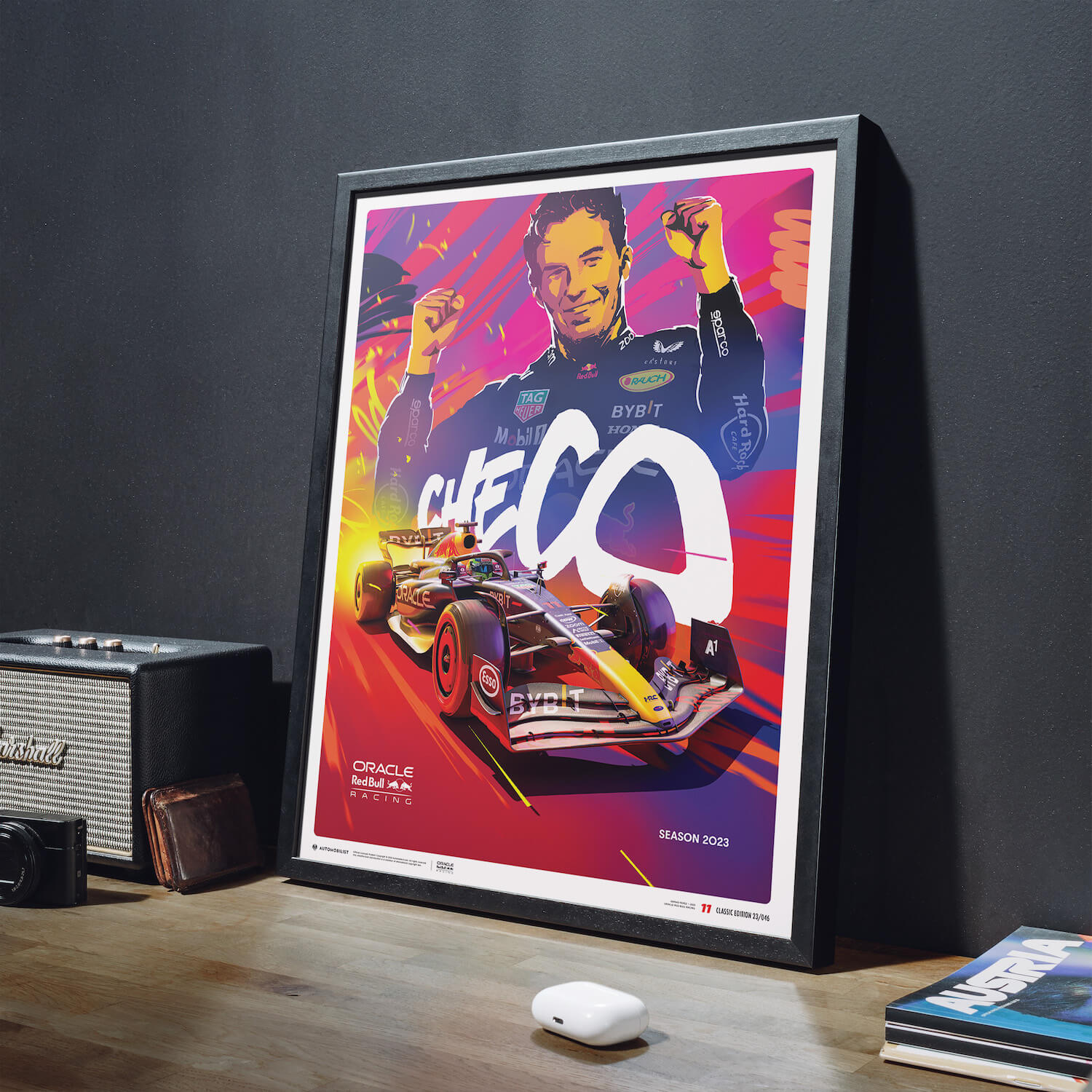 Sergio Pérez | 2023 Oracle Red Bull Racing | Red Bull Poster