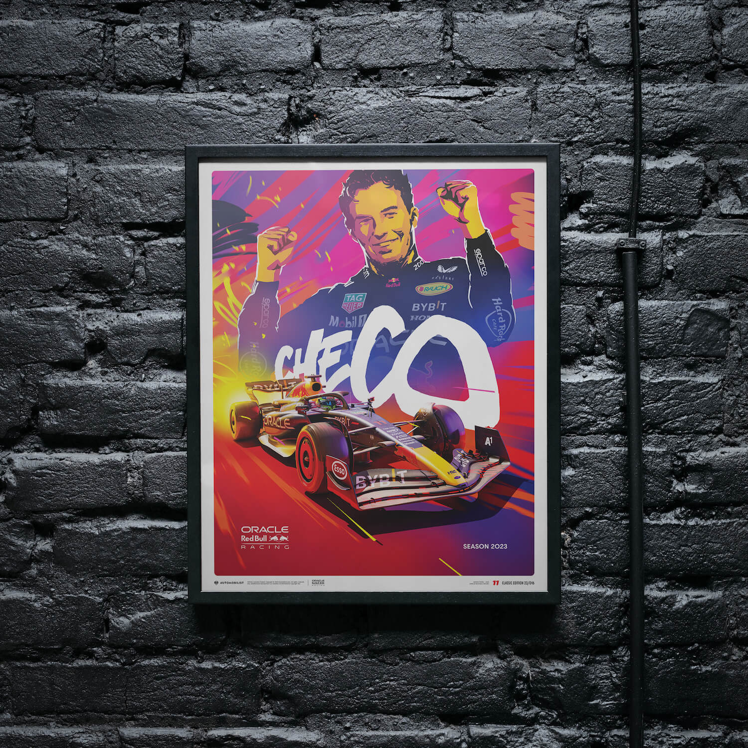 Sergio Pérez | 2023 Oracle Red Bull Racing | Red Bull Poster