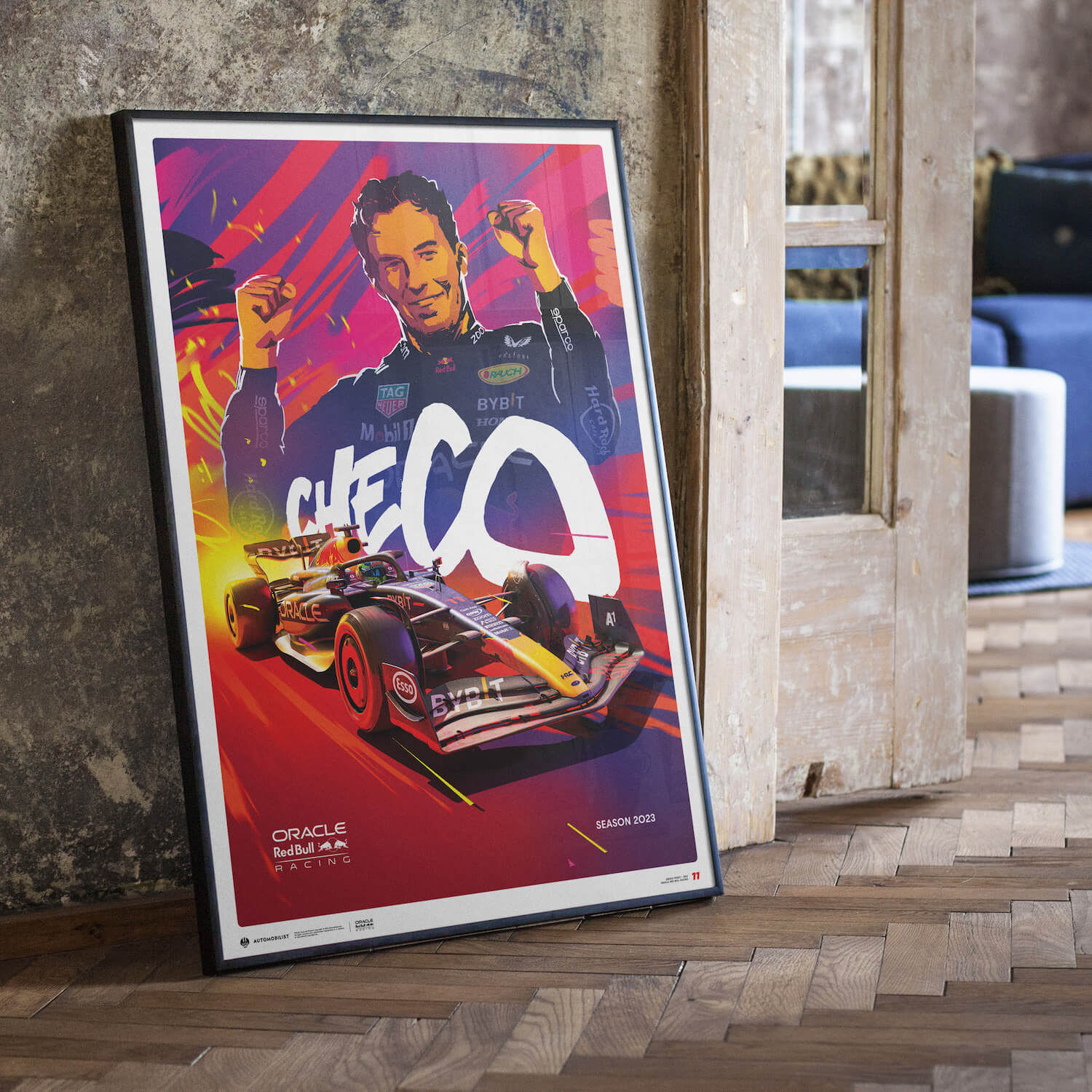 Sergio Pérez | 2023 Oracle Red Bull Racing | Red Bull Poster