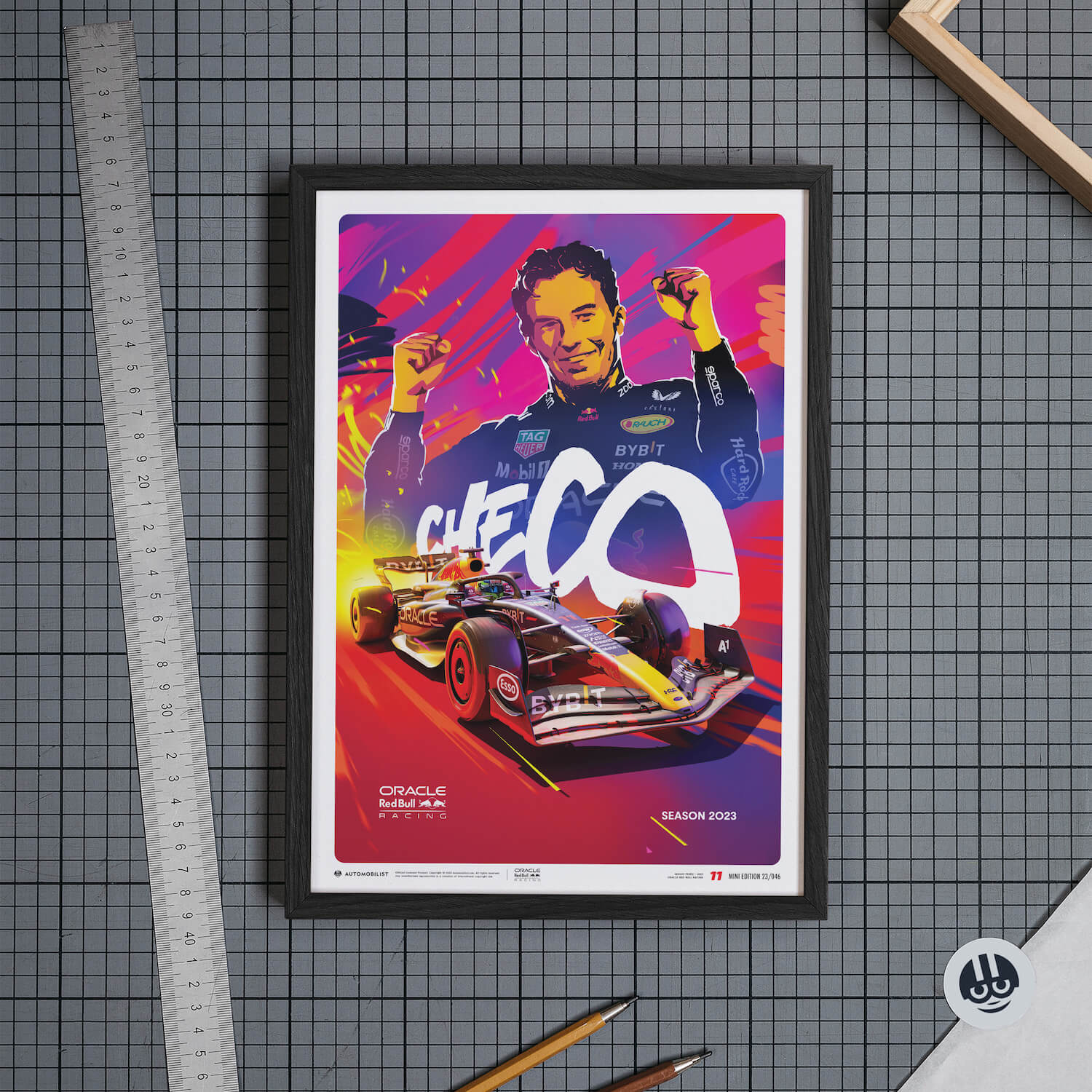 Sergio Pérez | 2023 Oracle Red Bull Racing | Red Bull Poster