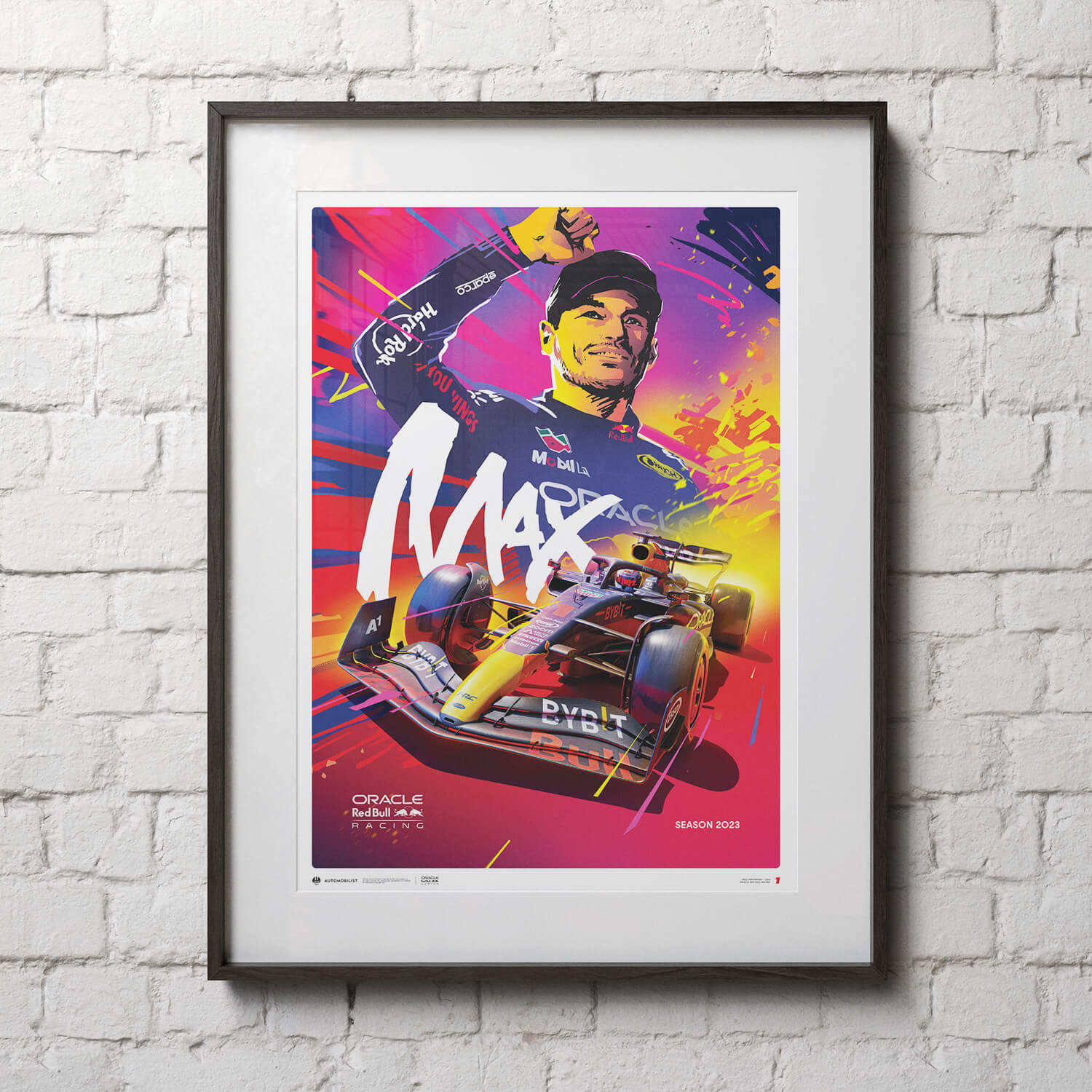 Max Verstappen | 2023 Oracle Red Bull Racing | Red Bull Poster