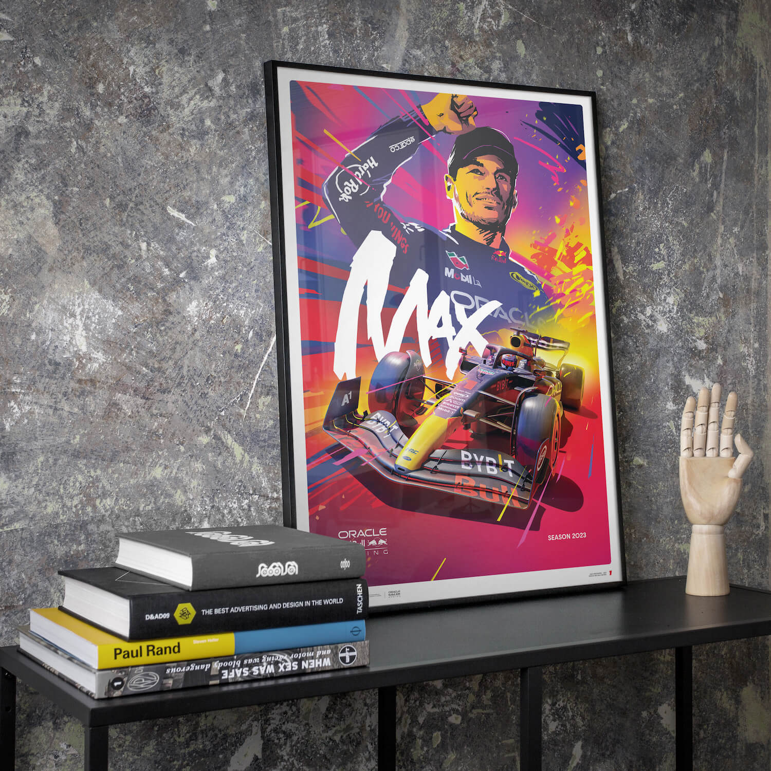 Max Verstappen | 2023 Oracle Red Bull Racing | Red Bull Poster