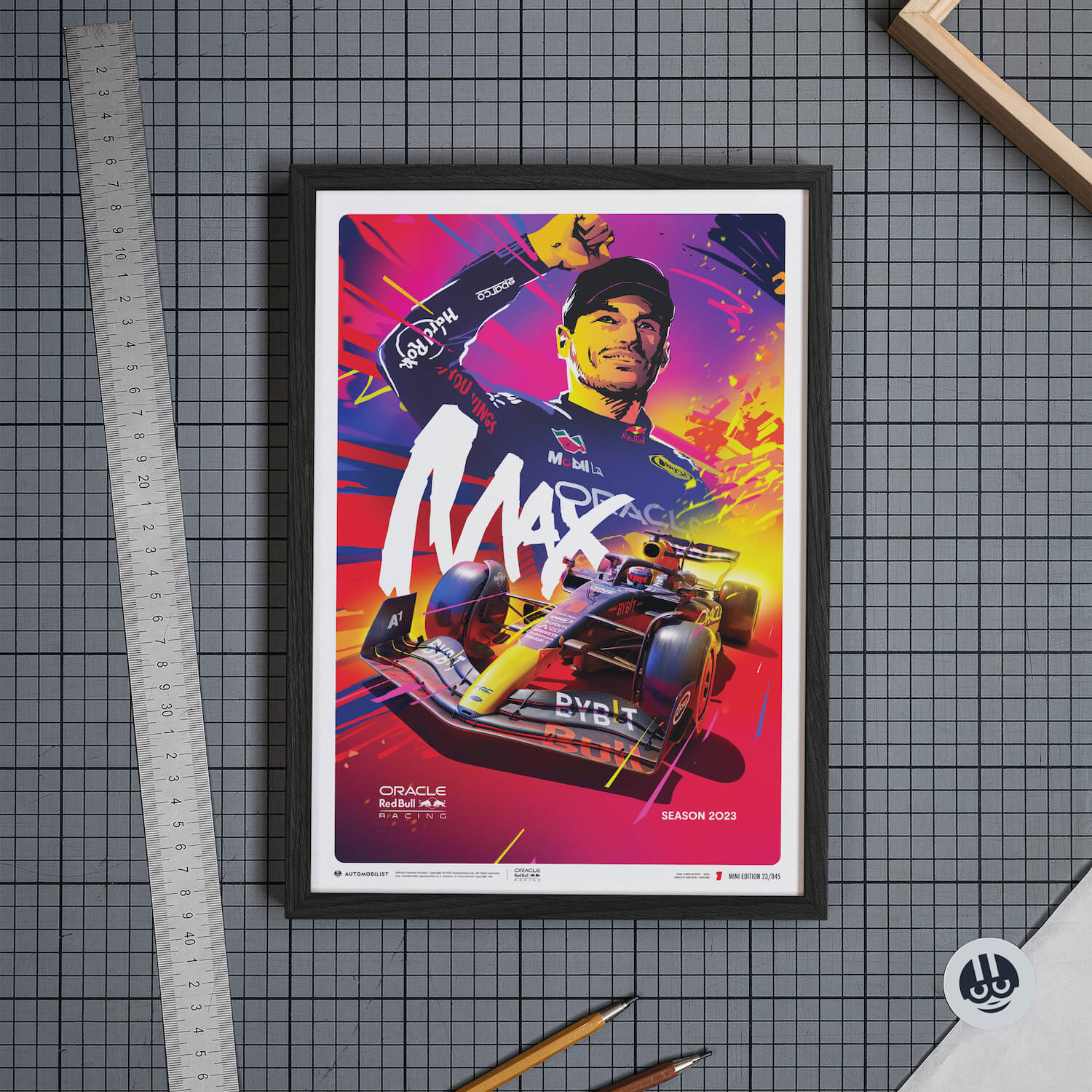Max Verstappen | 2023 Oracle Red Bull Racing | Red Bull Poster