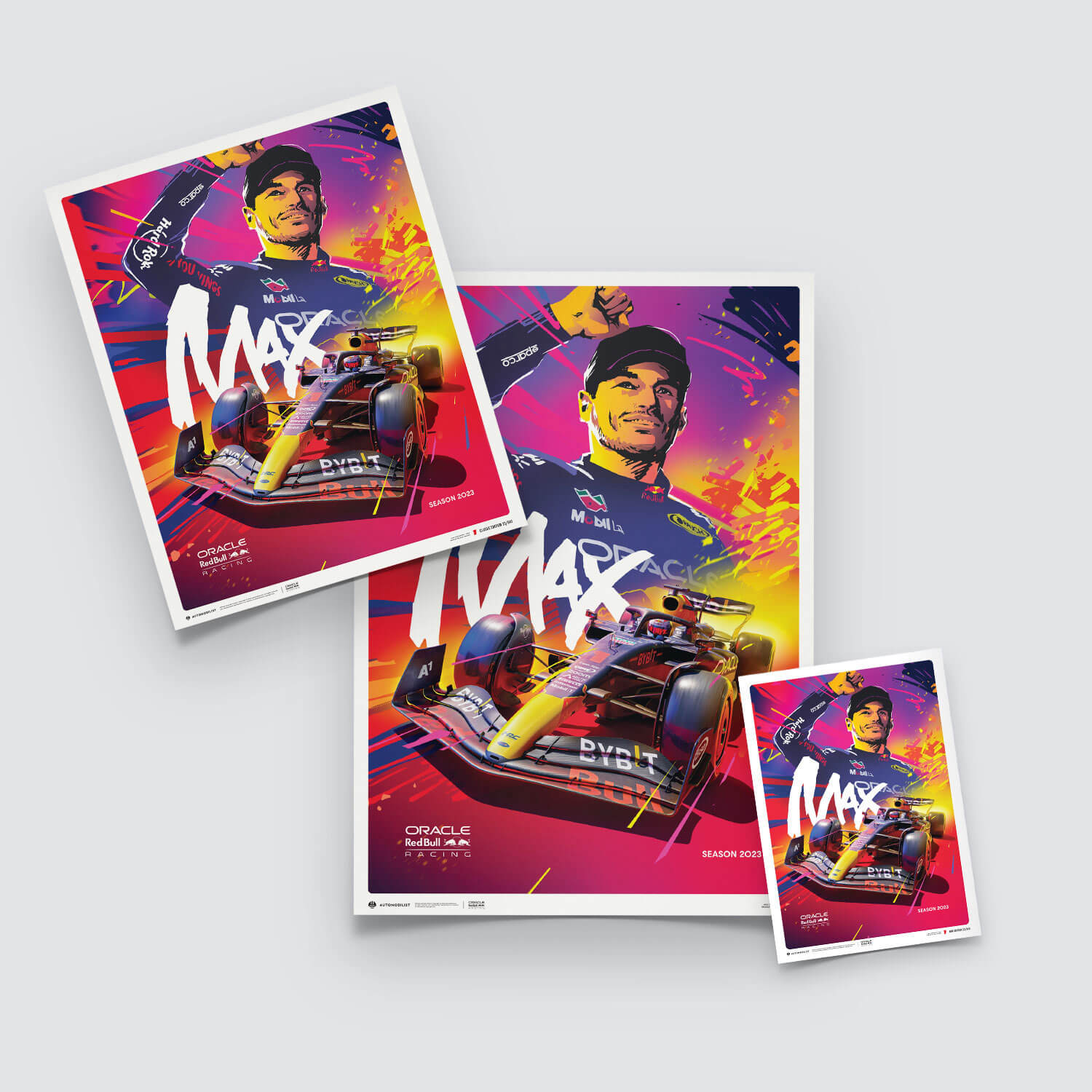 Max Verstappen | 2023 Oracle Red Bull Racing | Red Bull Poster