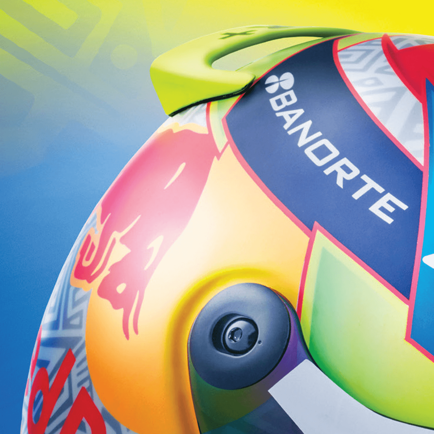 Sergio Pérez | 2023 Helmet | Oracle Red Bull Racing Poster
