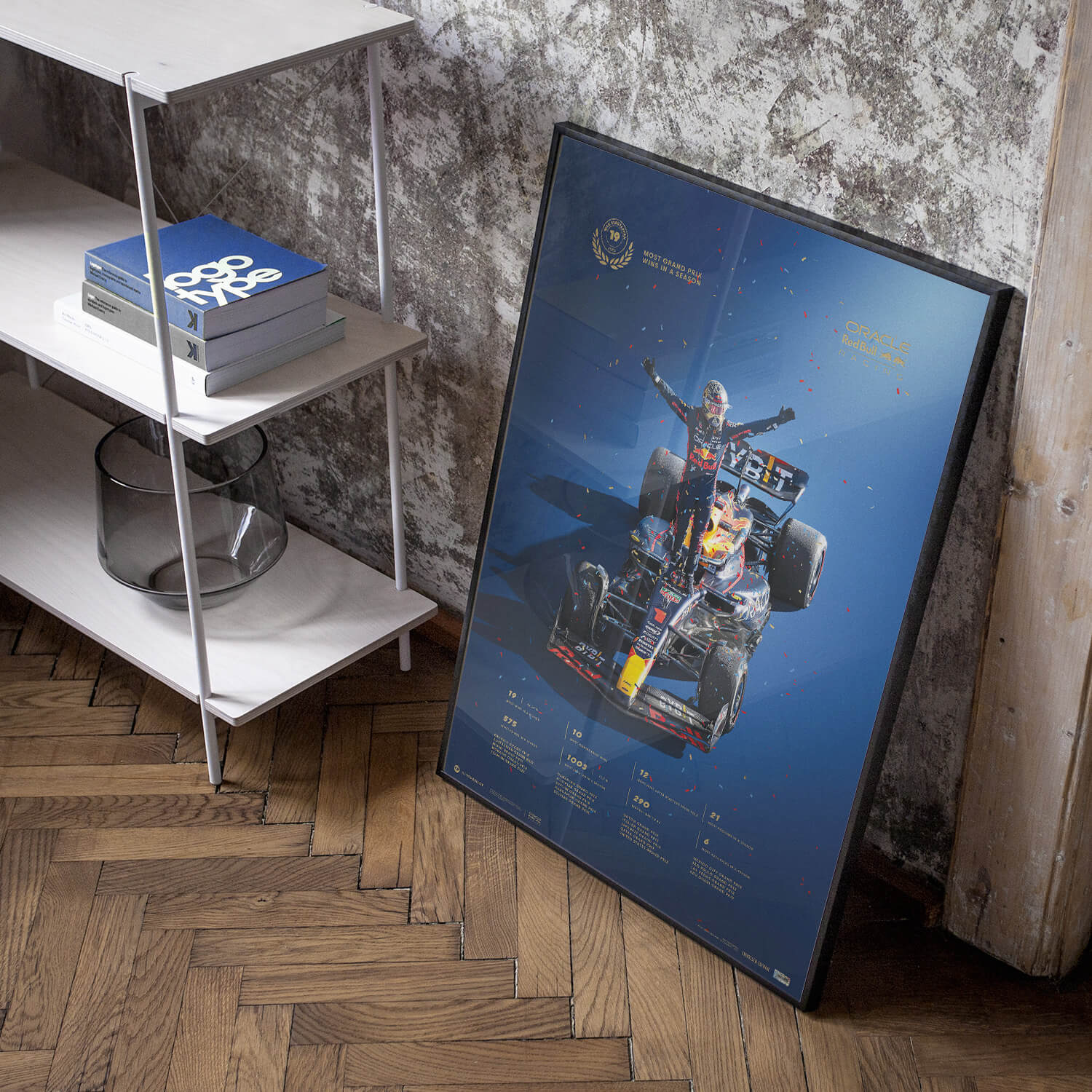Max Verstappen | 2023 Record-breaking Season | Oracle Red Bull Racing Poster