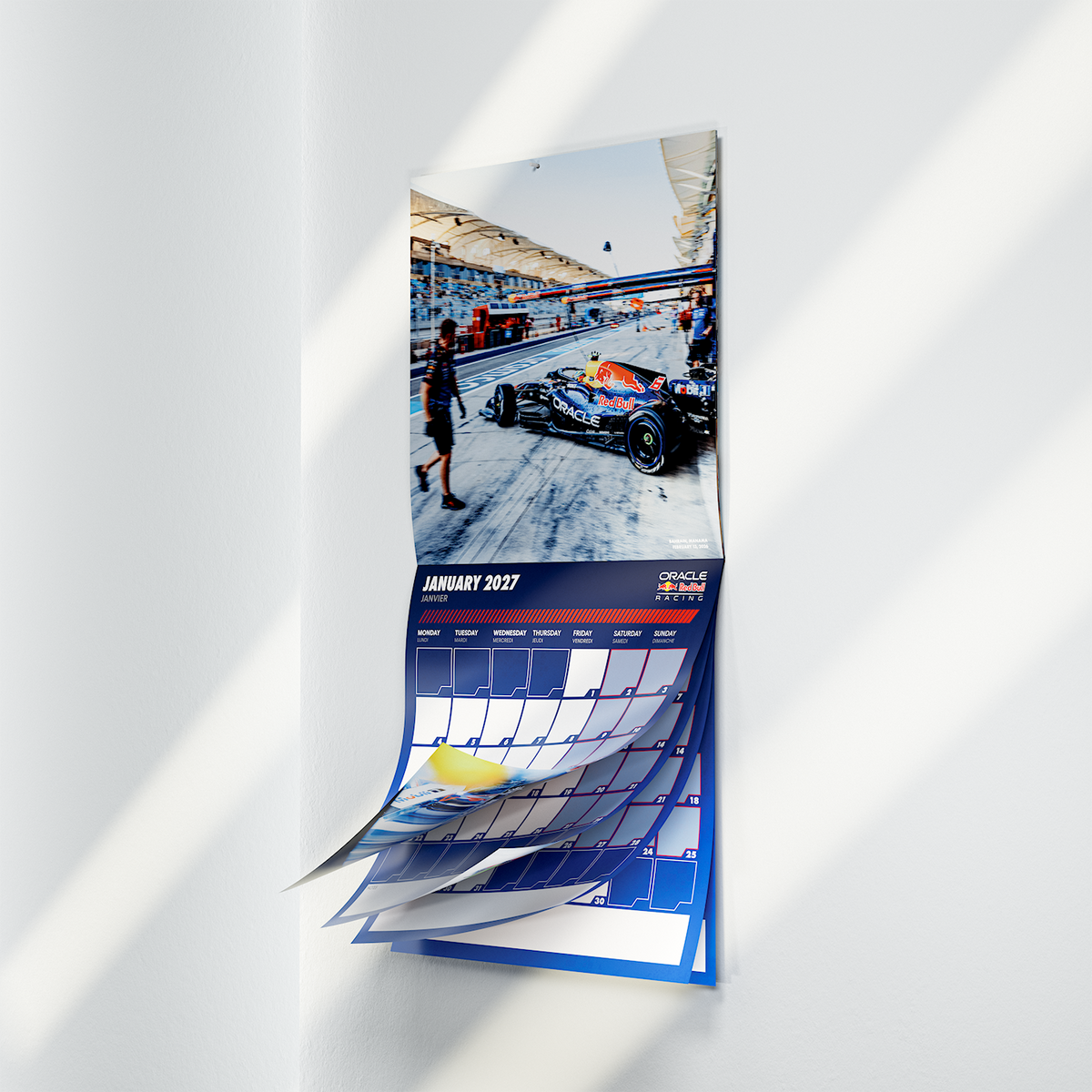 Oracle Red Bull Racing - Official Calendar - 2027