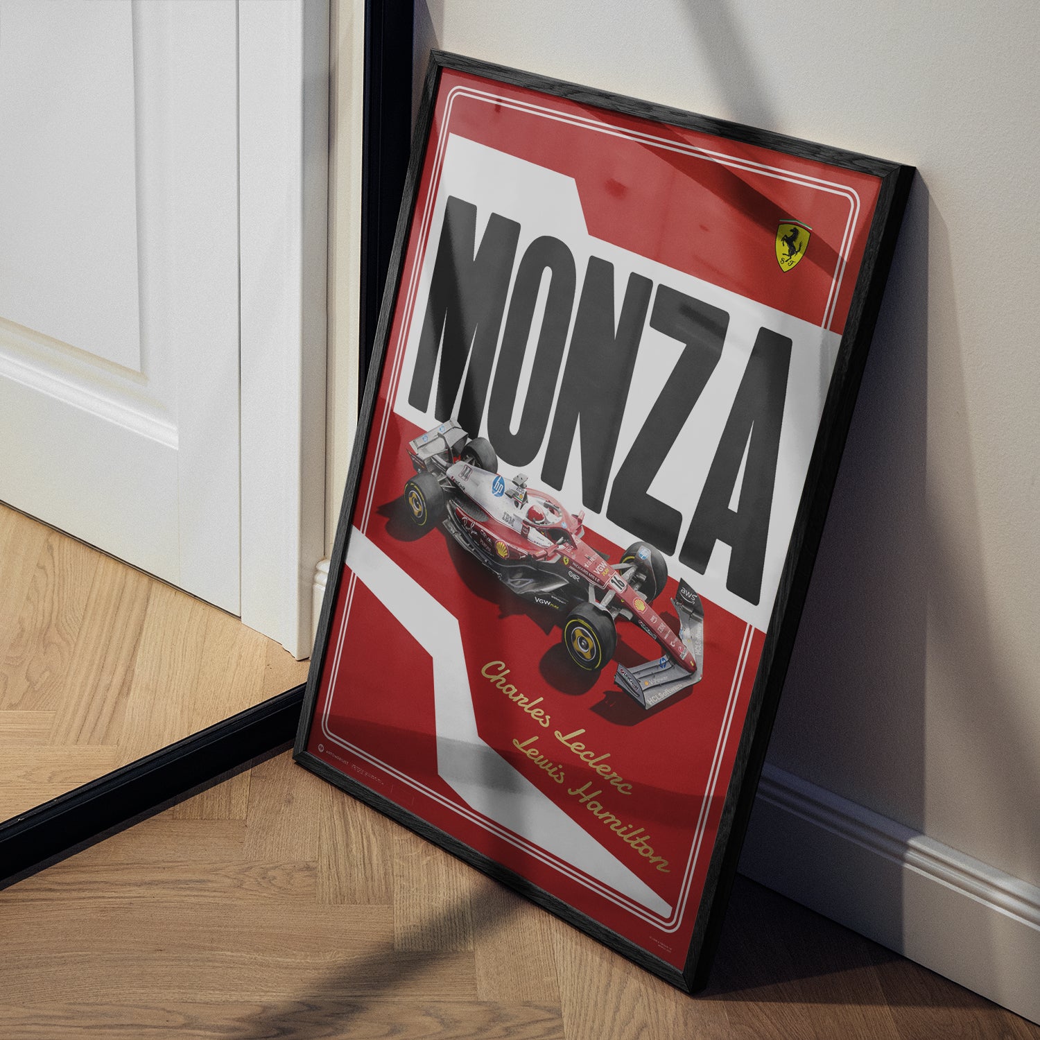 Scuderia Ferrari HP - SF-25 Monza special livery 2025 | Official Poster