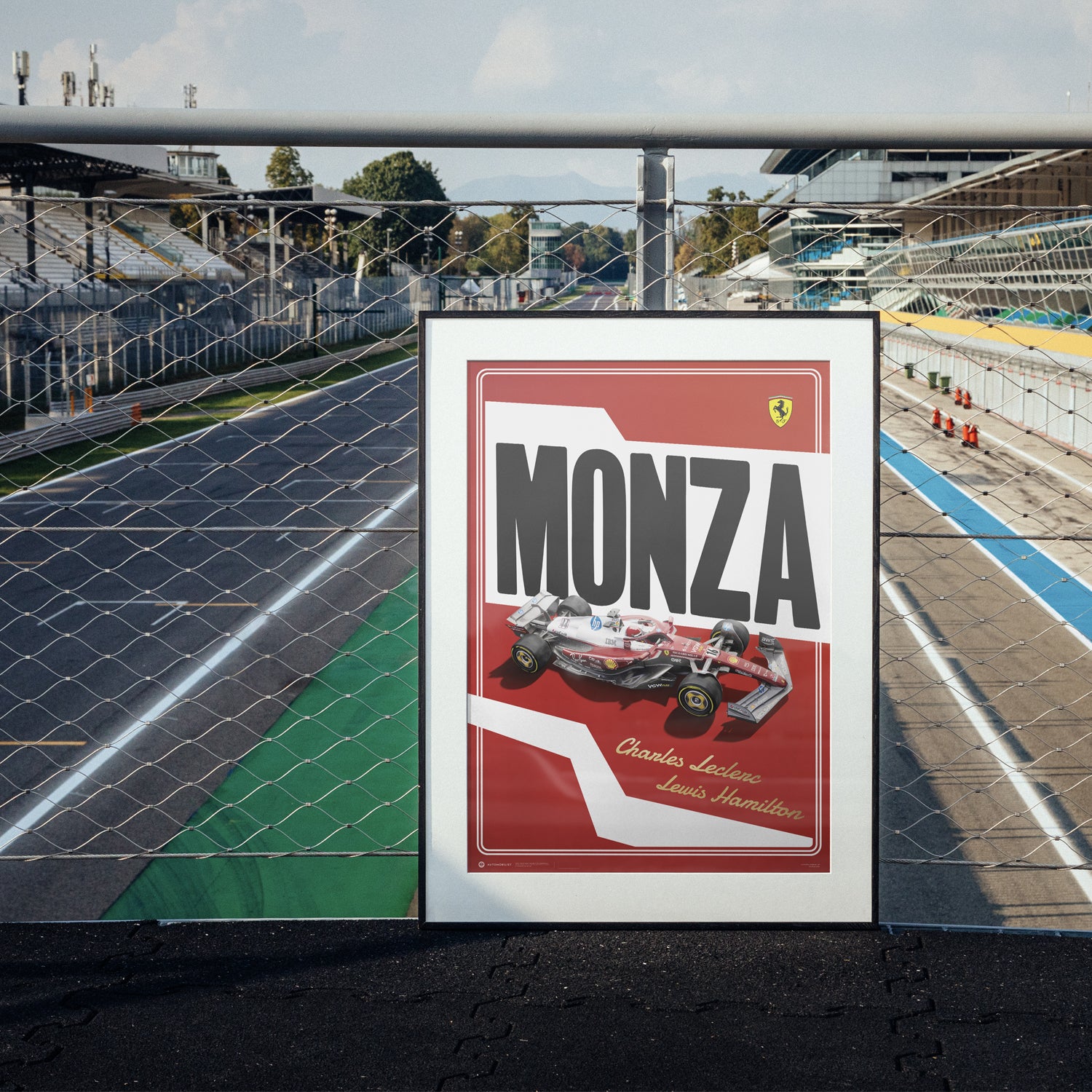 Scuderia Ferrari HP - SF-25 Monza special livery 2025 | Official Poster