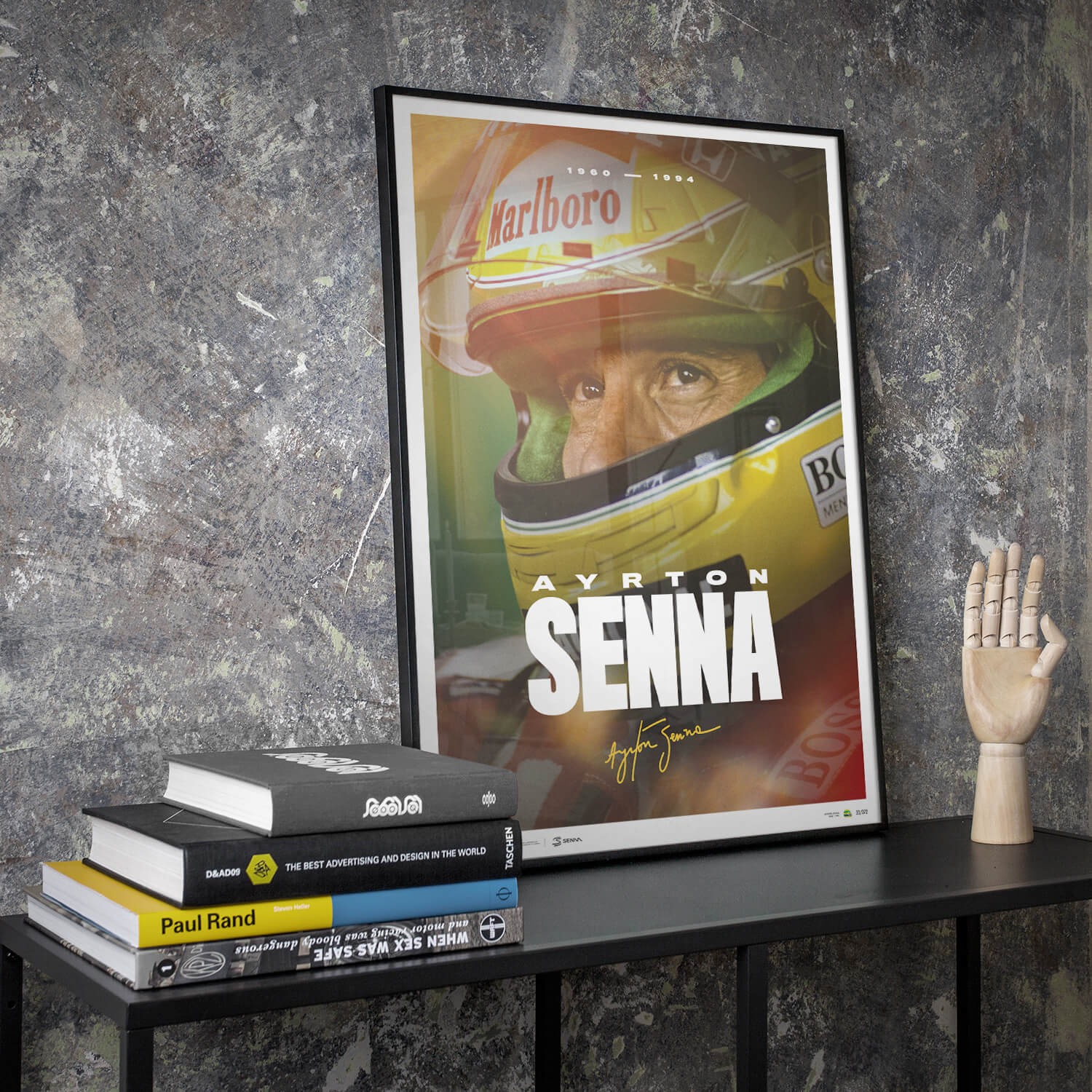Ayrton Senna | 2023 Designed to Win | Senna Poster