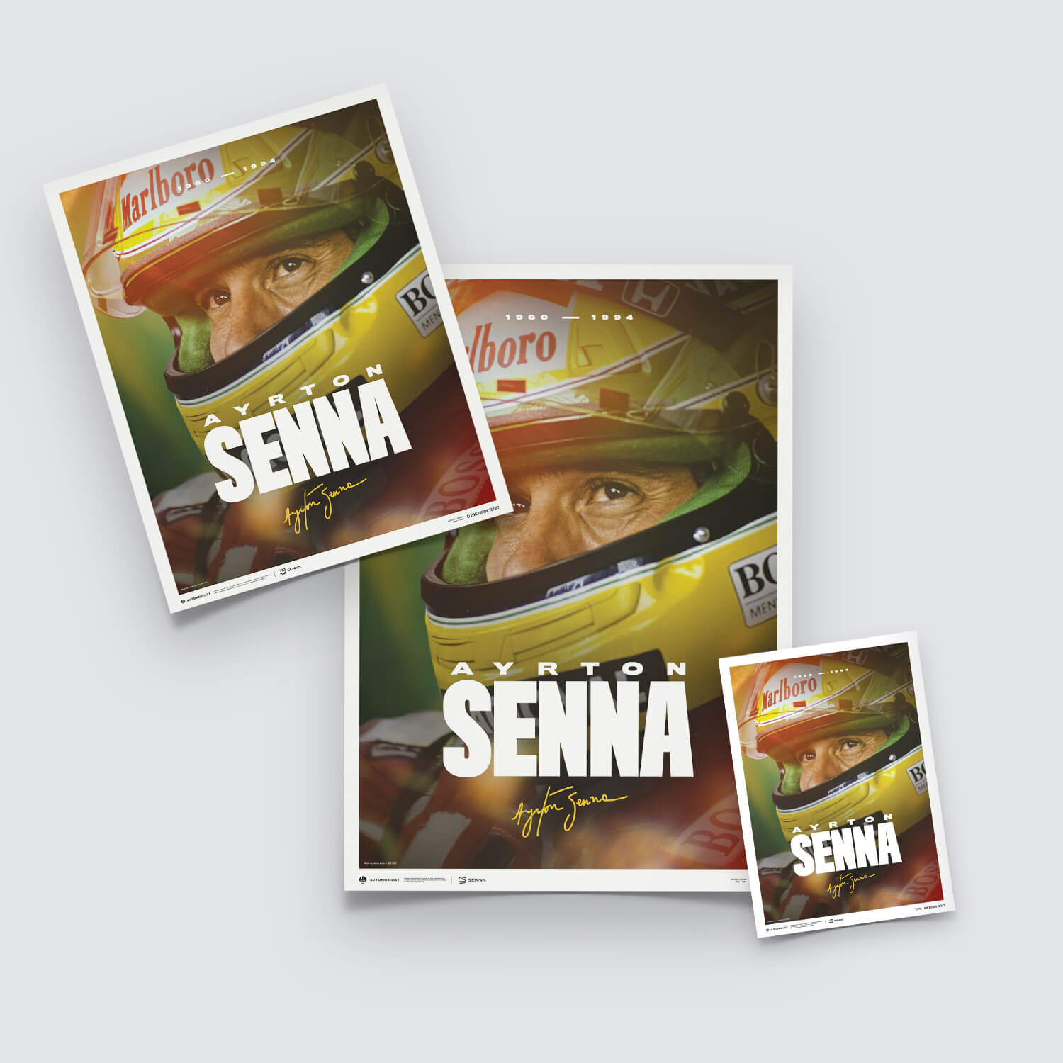 Ayrton Senna | 2023 Designed to Win | Senna Poster