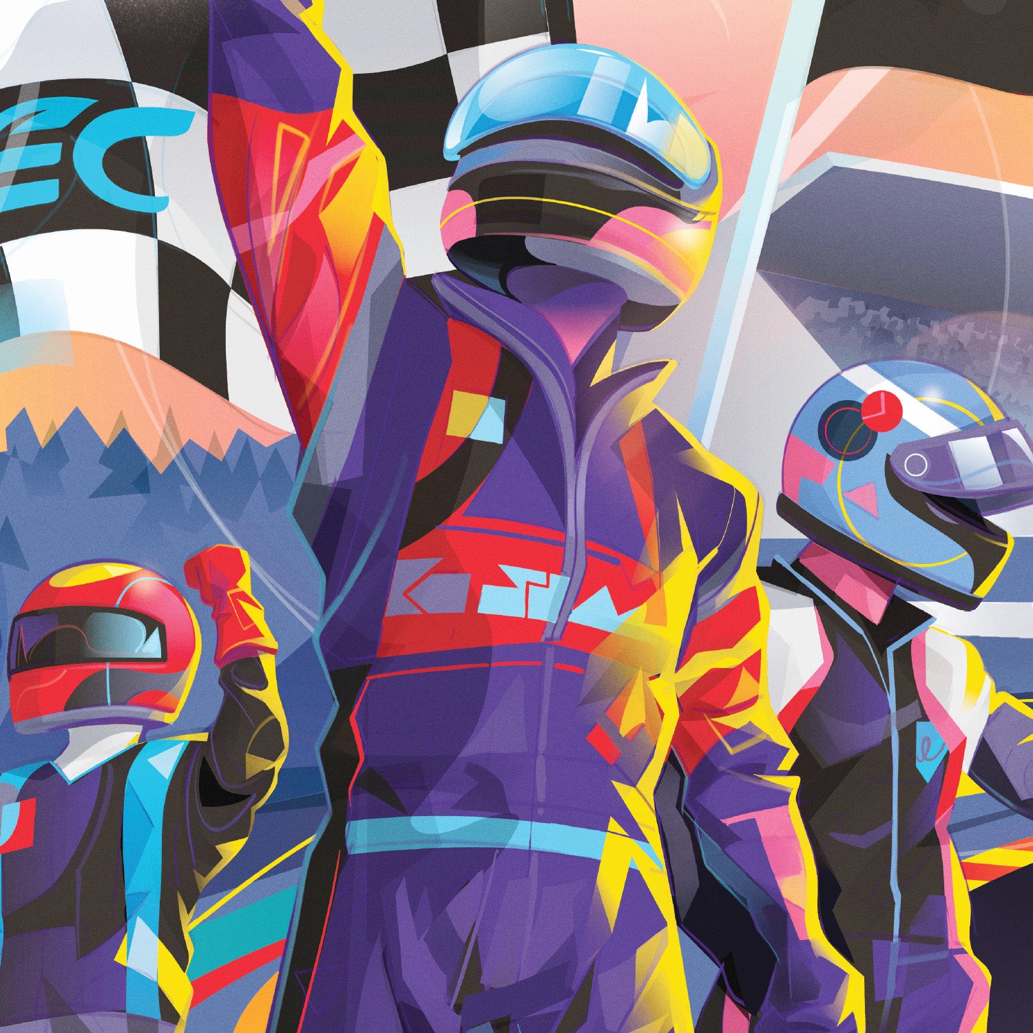 FIA WEC 2025 | 6 Hours of Spa-Francorchamps | Official Event Poster